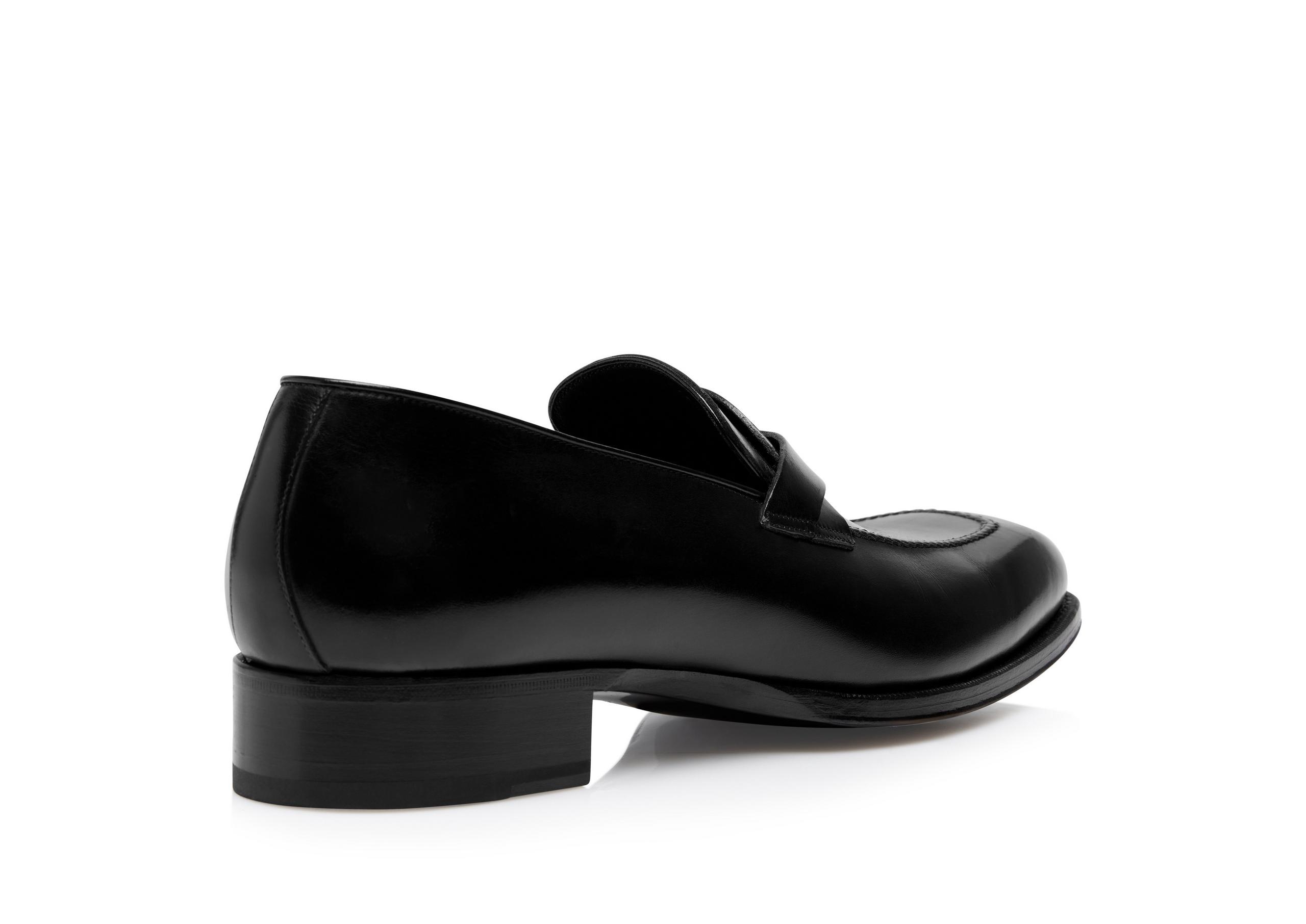 BURNISHED LEATHER ELKAN TWISTED BAND LOAFER - 3