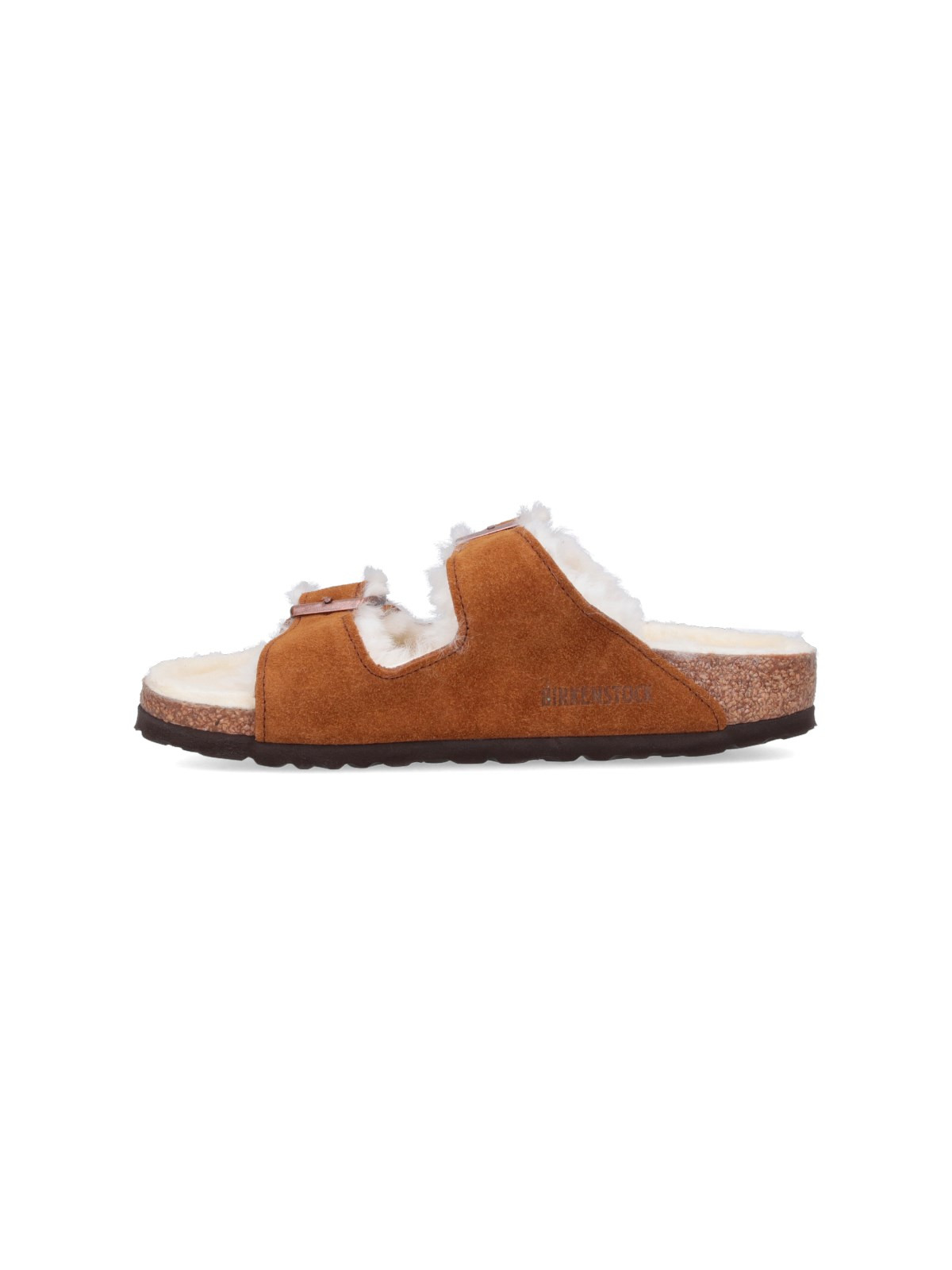 'ARIZONA' SHEARLING SANDALS - 3