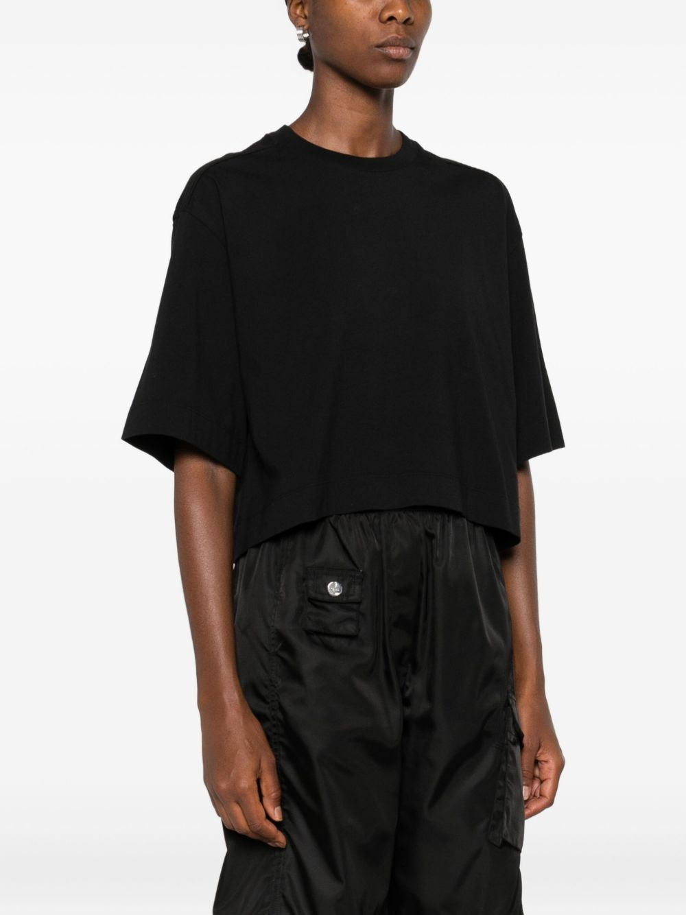 short-sleeve cotton T-shirt - 3