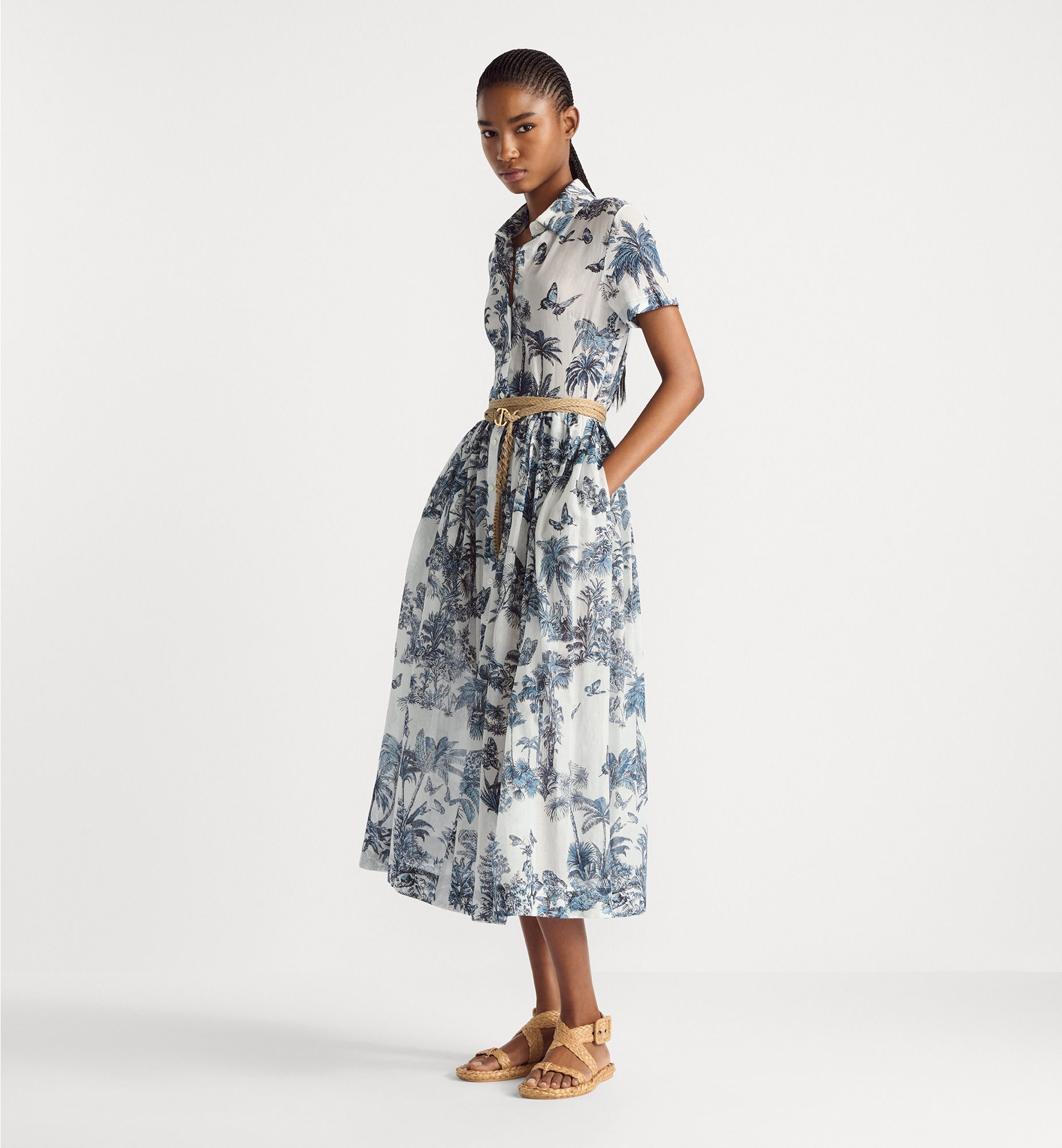 Dioriviera Mid-Length Shirtdress - 2