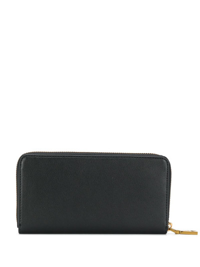 Moschino zip-around logo wallet outlook