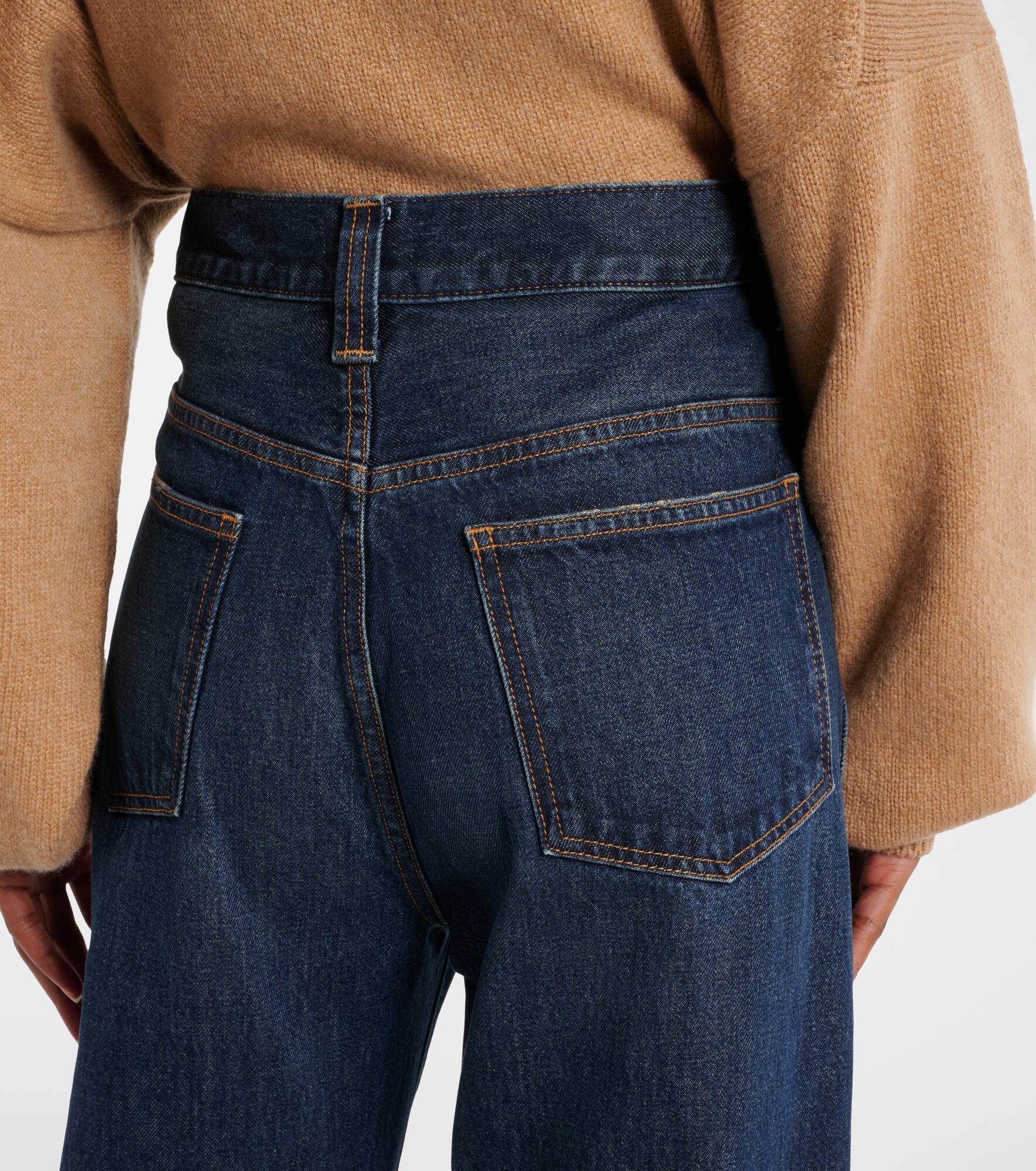 Bonnie high-rise wide-leg jeans - 6