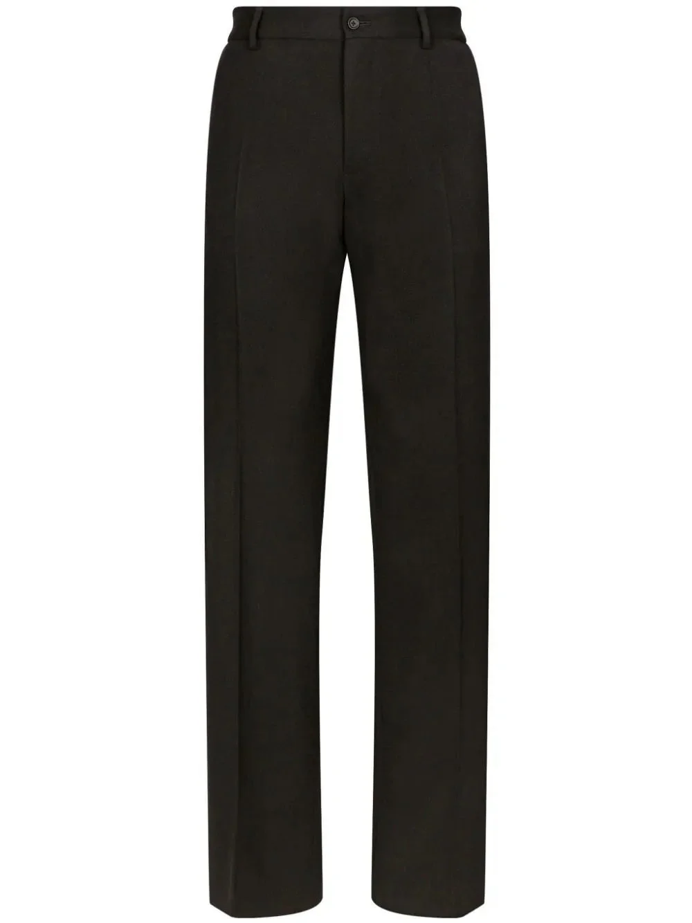 STRAIGHT-LEG WOOL TROUSERS - 1