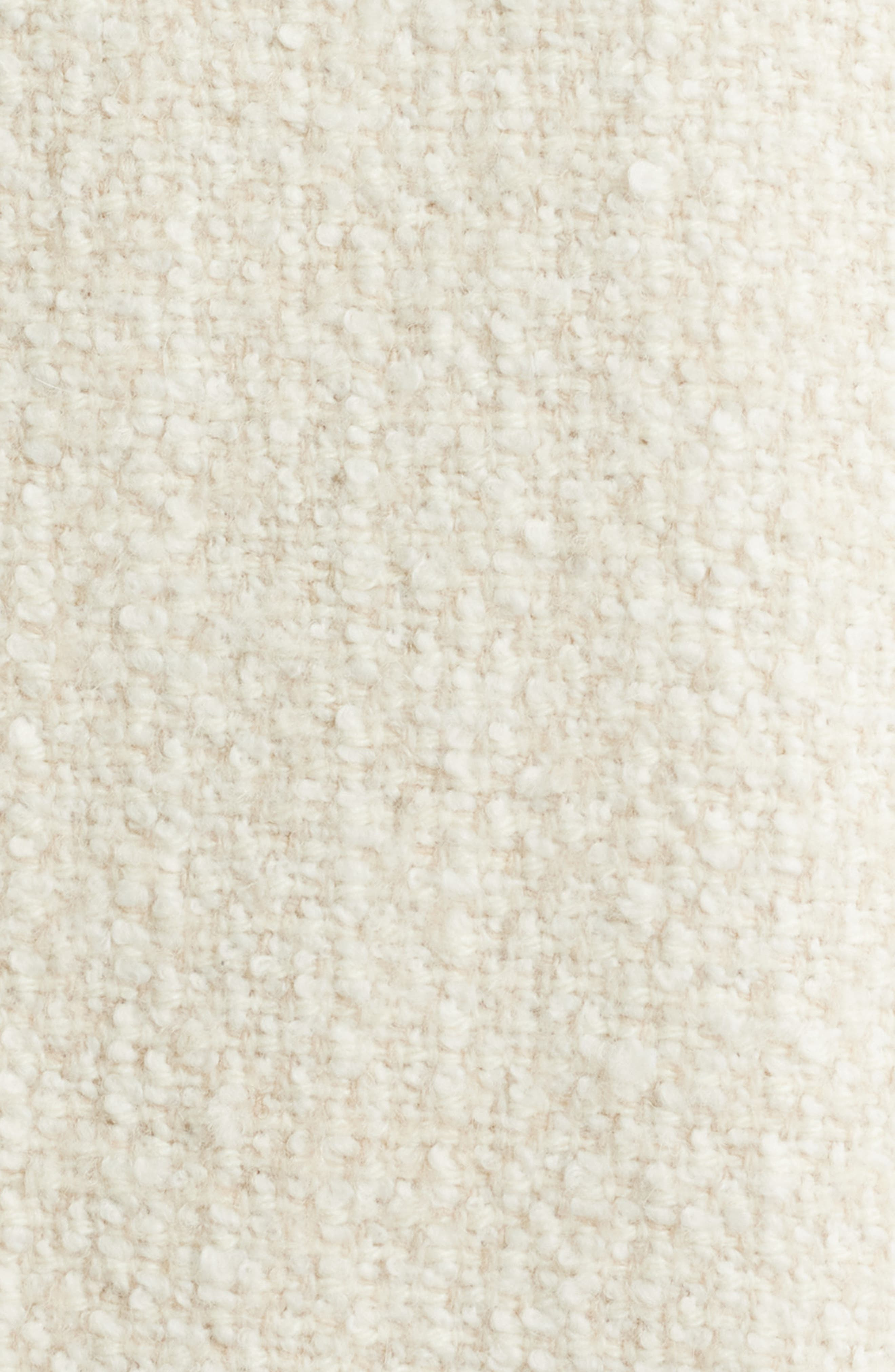 BOSS Cafiore Textured Wool Blend Jacket in Soft Cream at Nordstrom - 5