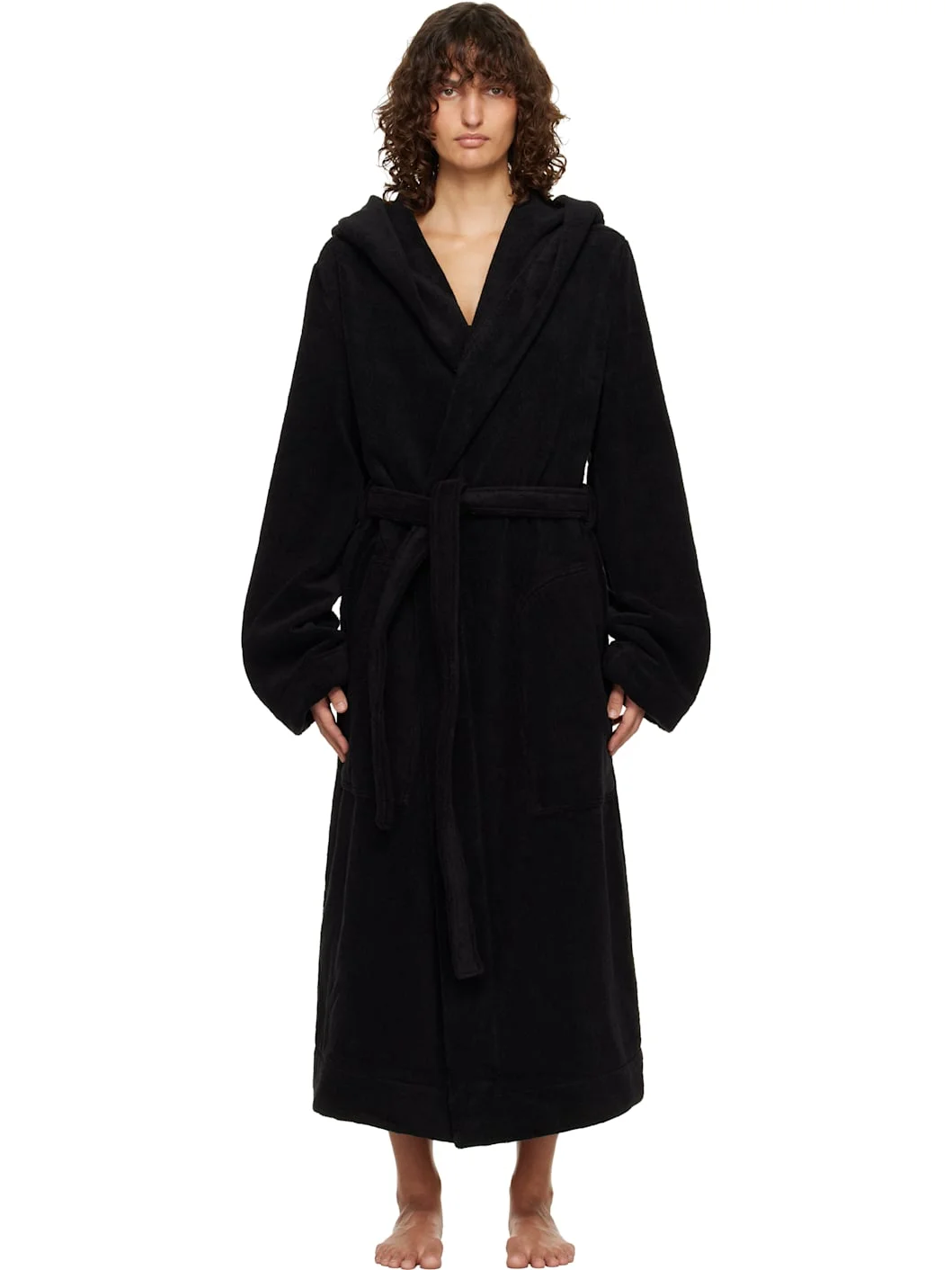 Black Temple Pentagram Bathrobe - 1