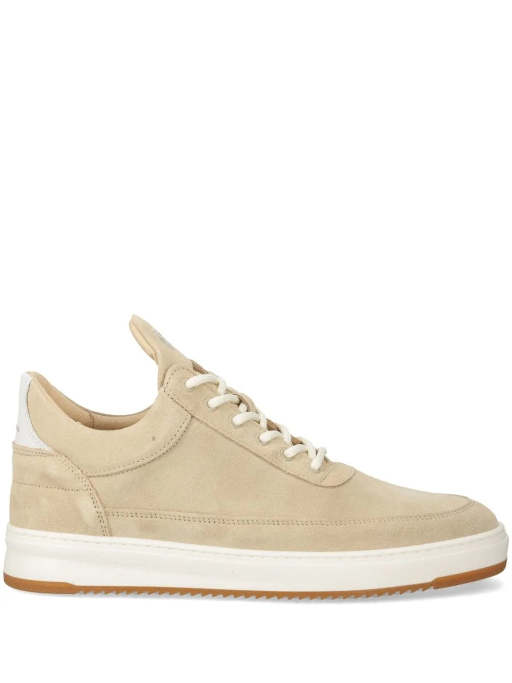 suede low-top sneakers - 1