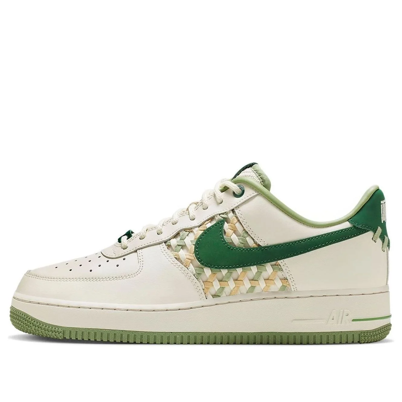 Nike Air Force 1 Low 'NAI-KE Light Bone Gorge Green' FN0369-100 - 1