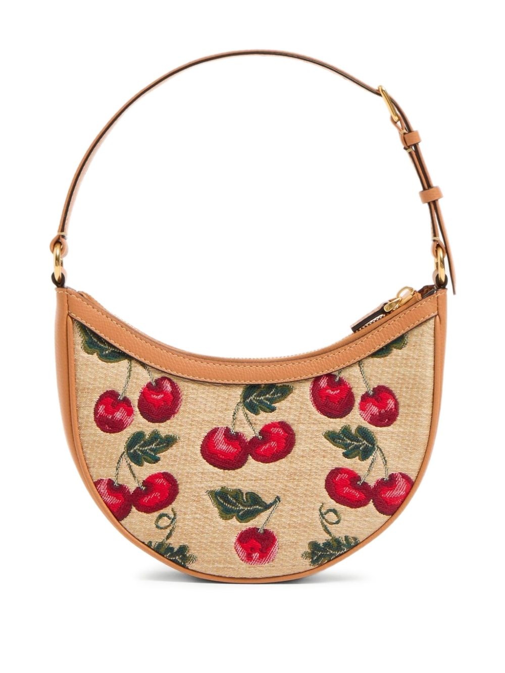 cherry-print shoulder bag - 4