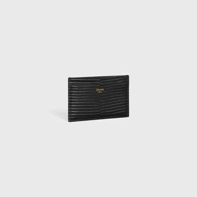 CELINE CARD HOLDER  IN  LIZARD outlook