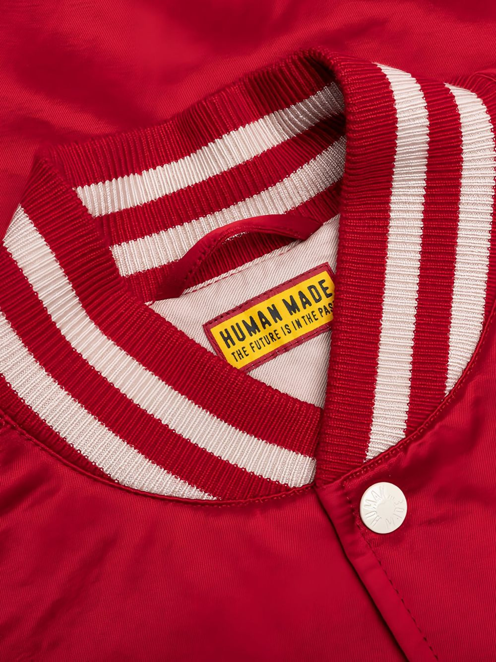 Stadium satin striped-trimjacket - 5