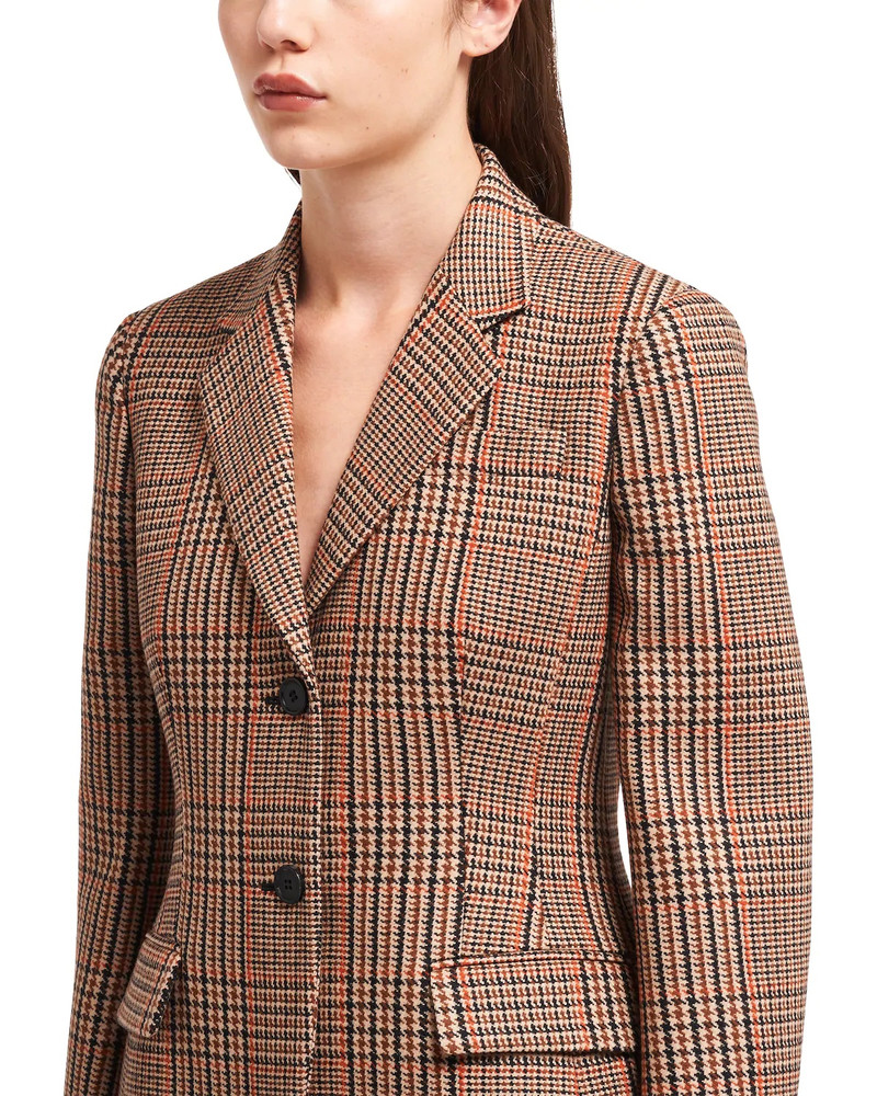 Single-breasted printed cloth jacket 5