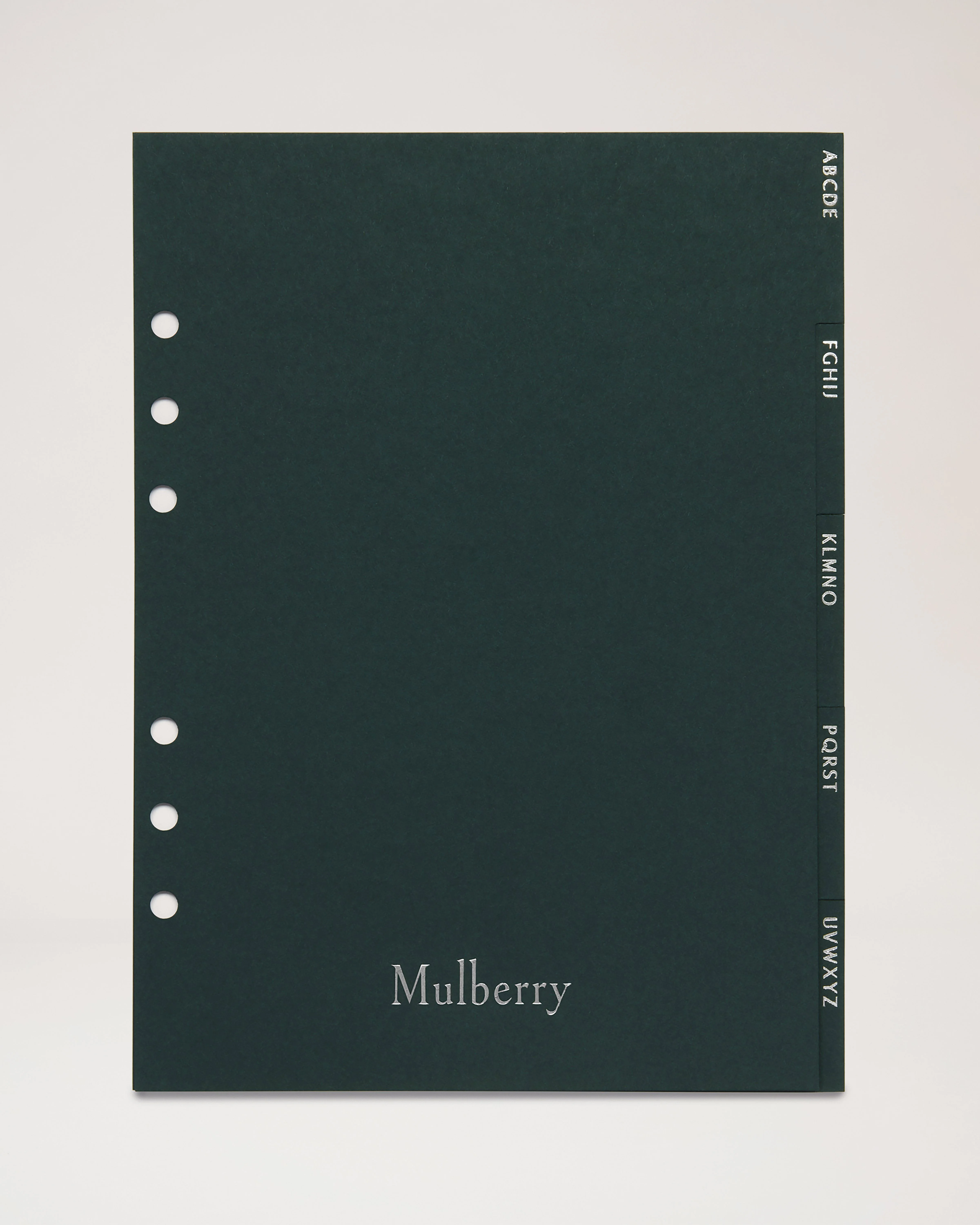 Planner Contacts Dividers
Mulberry Green Paper - 1