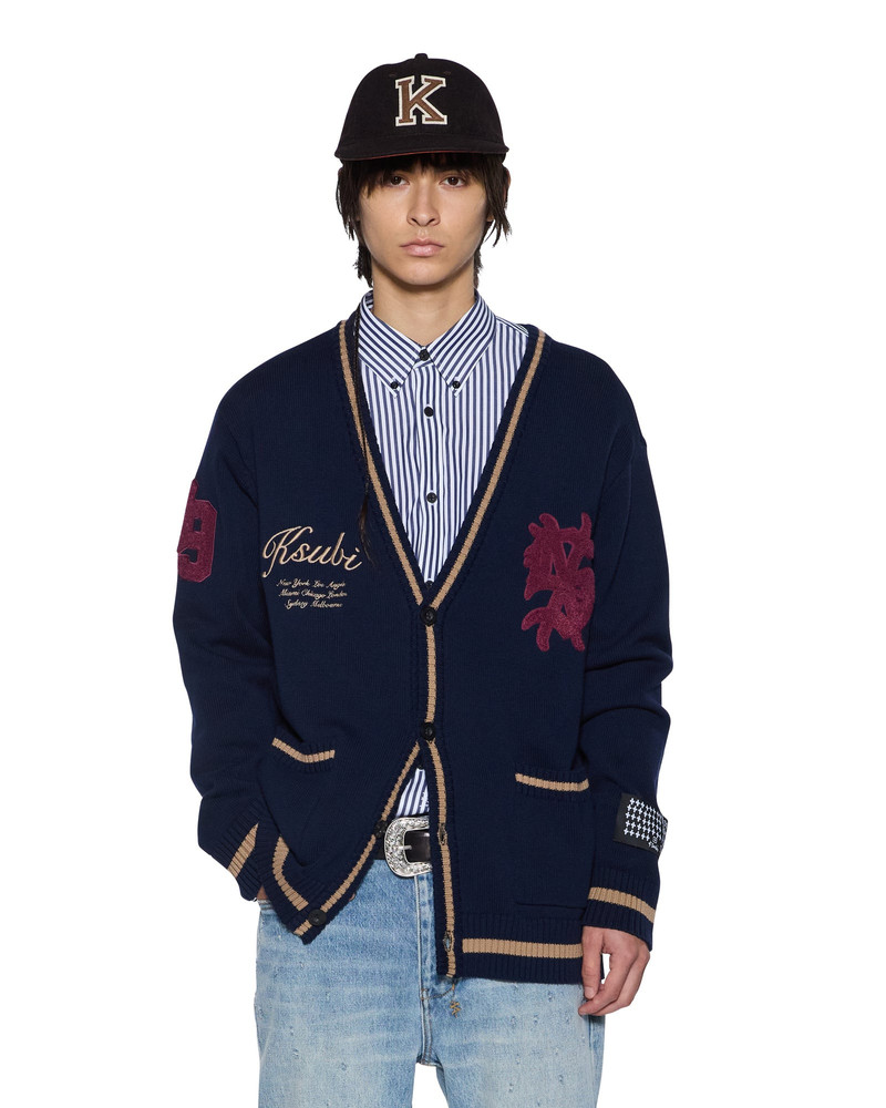 PLAYOFF CARDIGAN NAVY 1