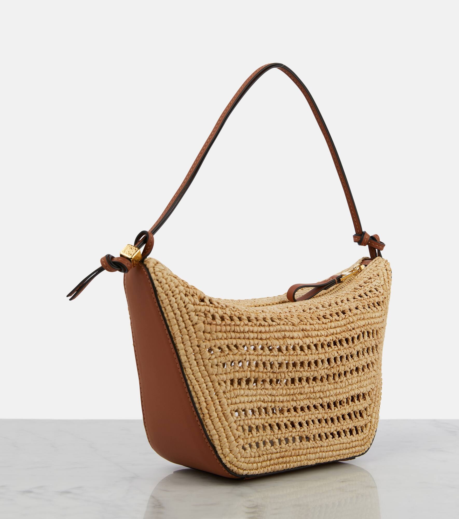 Hammock Mini raffia shoulder bag - 4