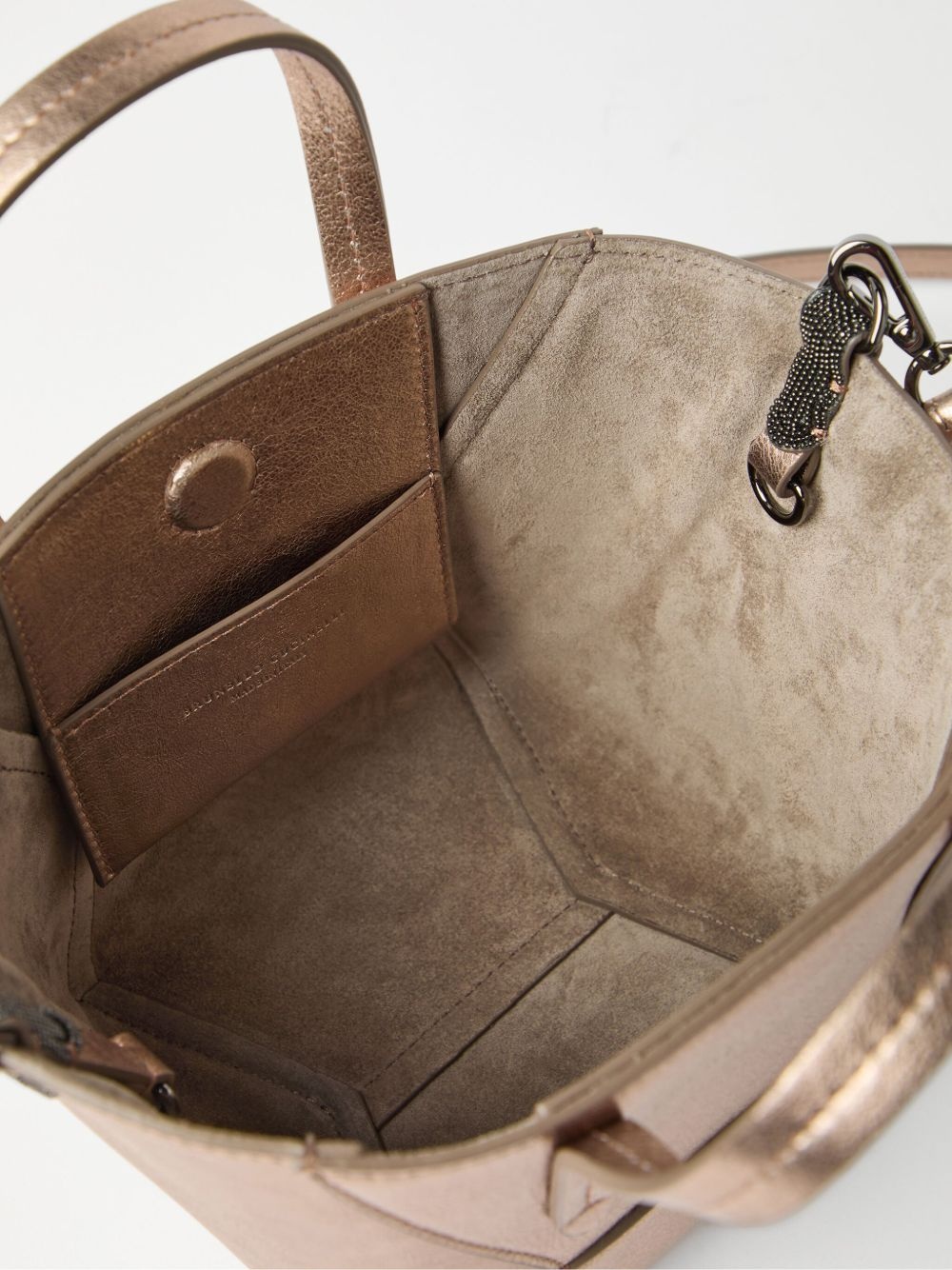 mini BC Duo lamé tote bag - 2