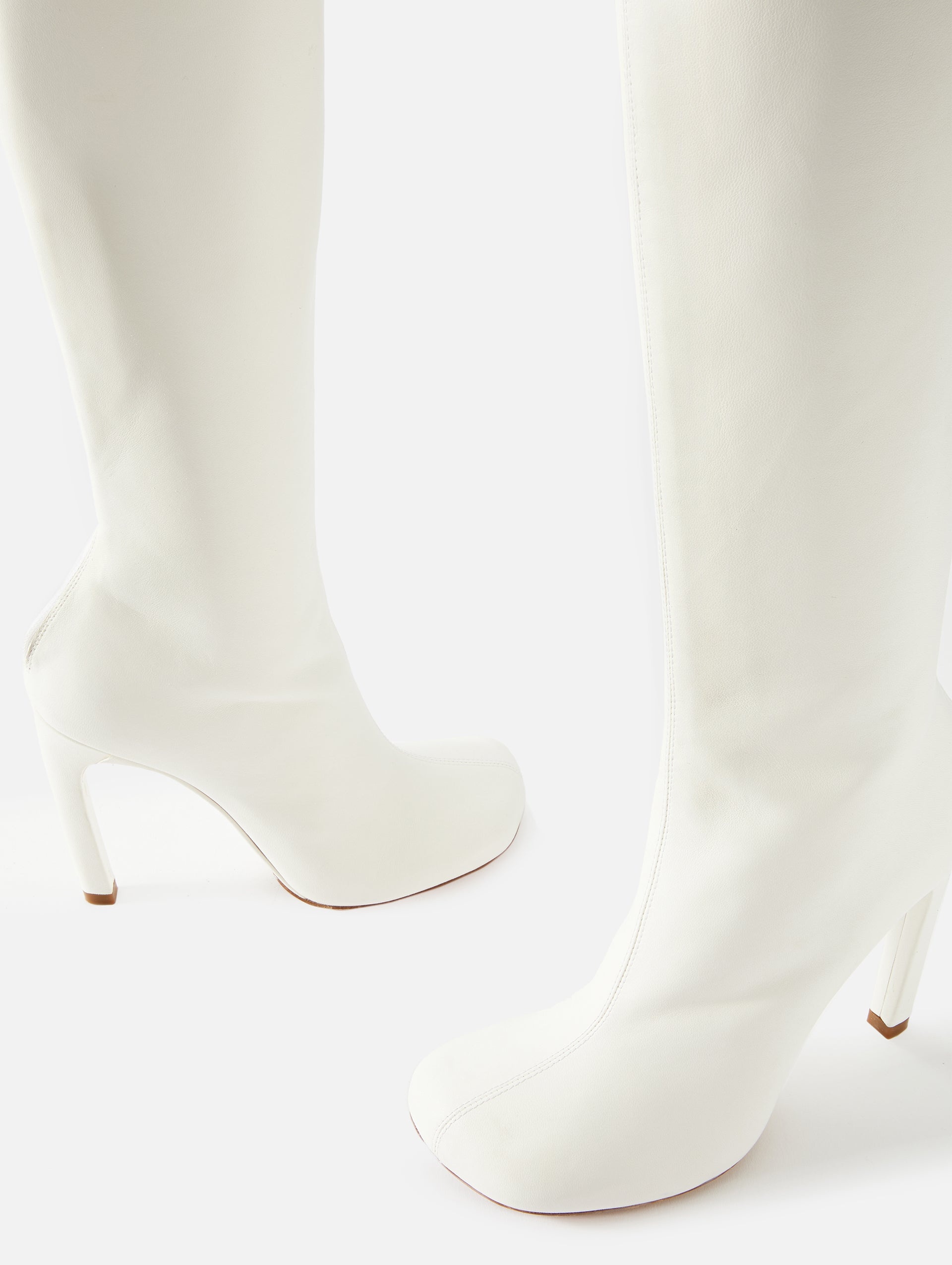 White High Boot 100mm - 3