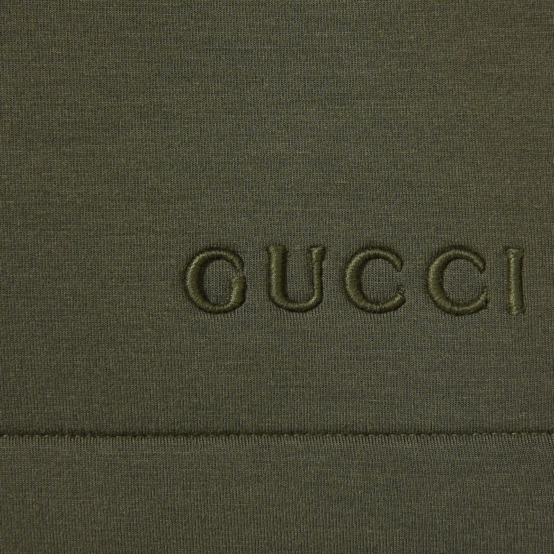 Embroidered jersey shorts 6