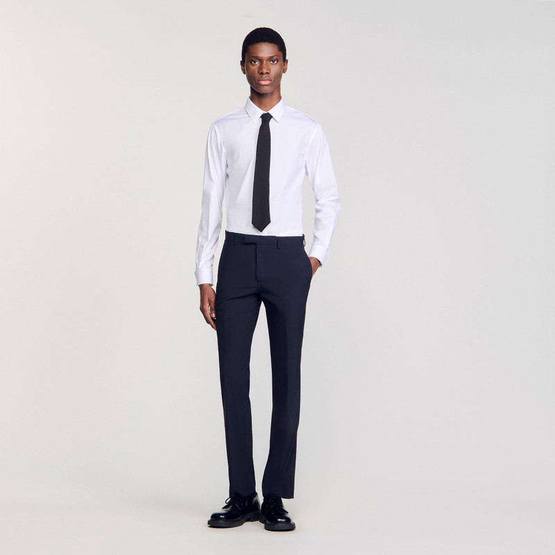 Sandro WOOL SUIT TROUSERS outlook