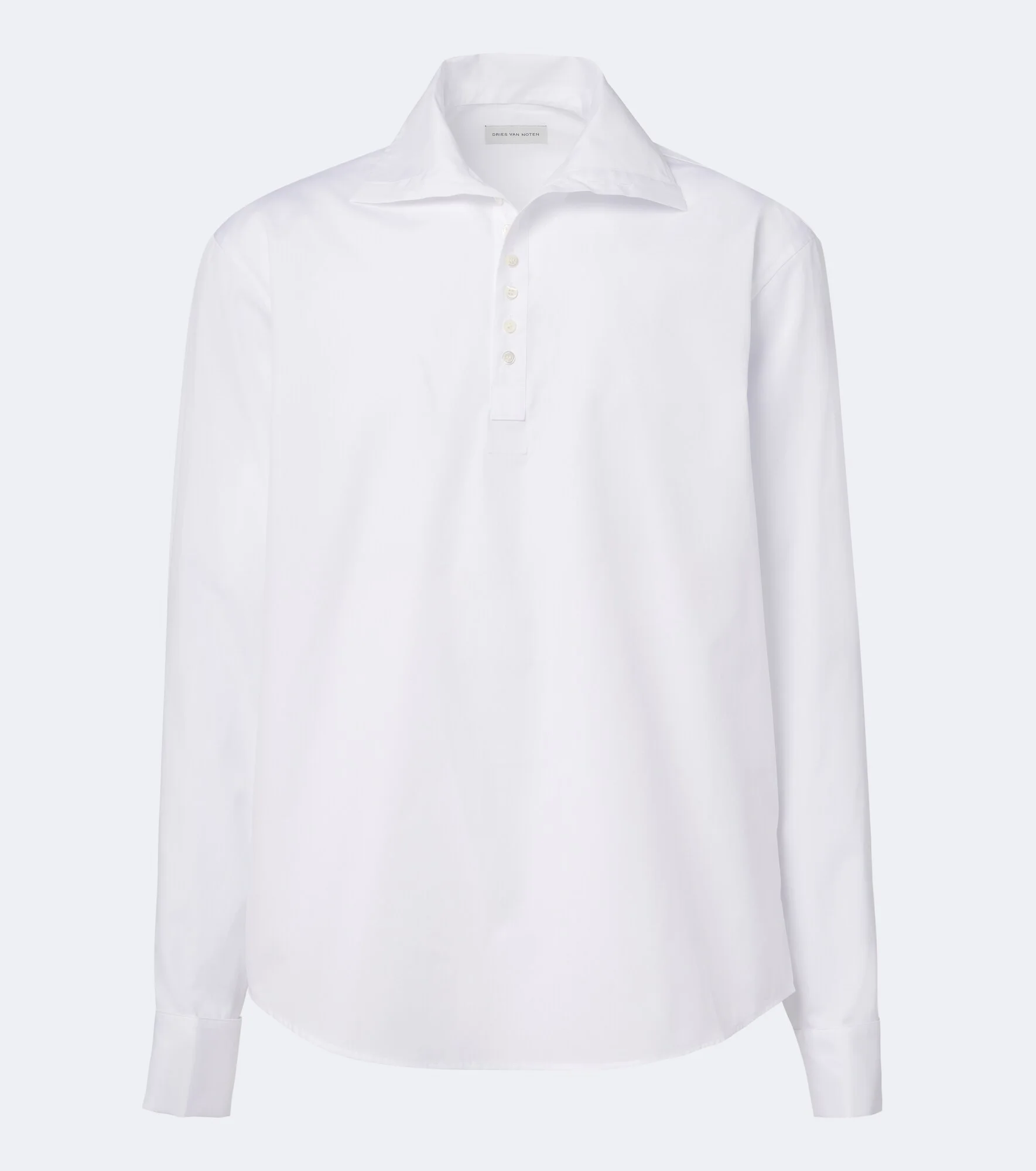 Cotton poplin shirt - 1