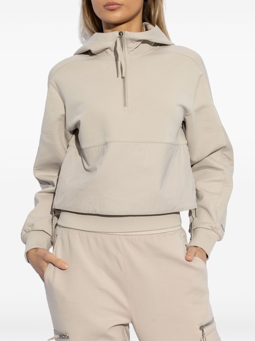 zip-up hoodie - 3