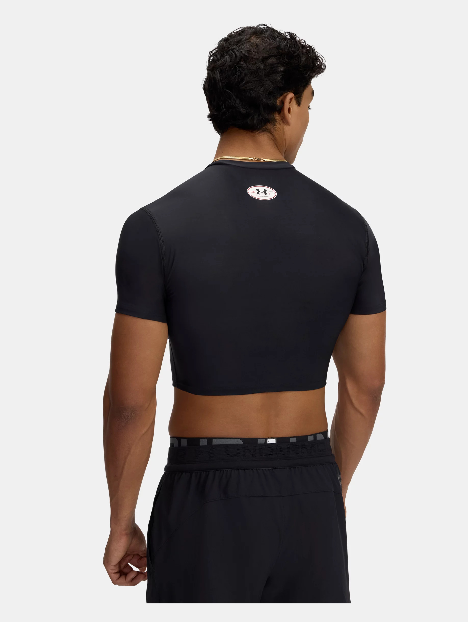 Men's HeatGear® OG Compression Crop Short Sleeve - 2