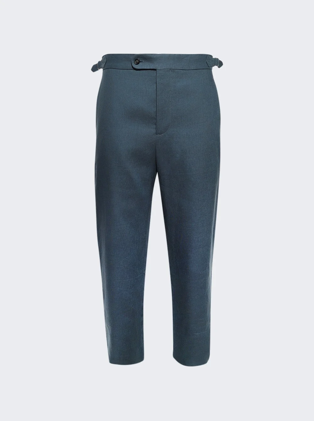 Lightweight Side Buckle Trousers Teal - 1