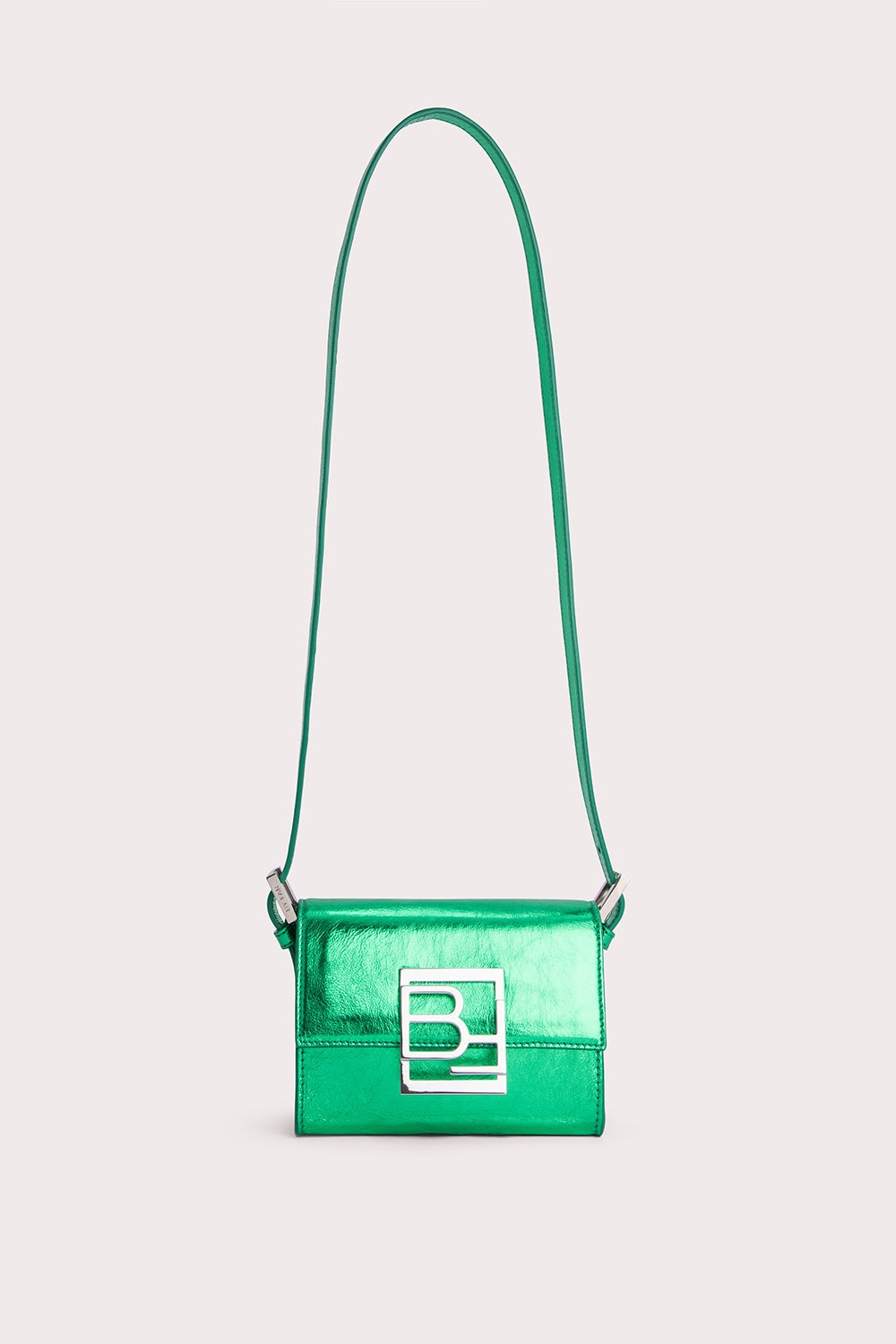 Fran Clover Green Metallic Leather - 8