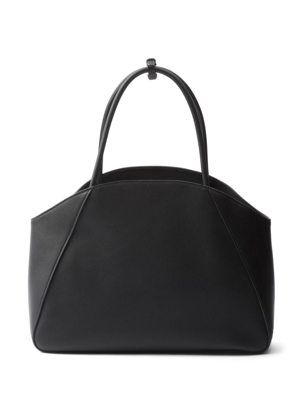 large leather tote bag - 4