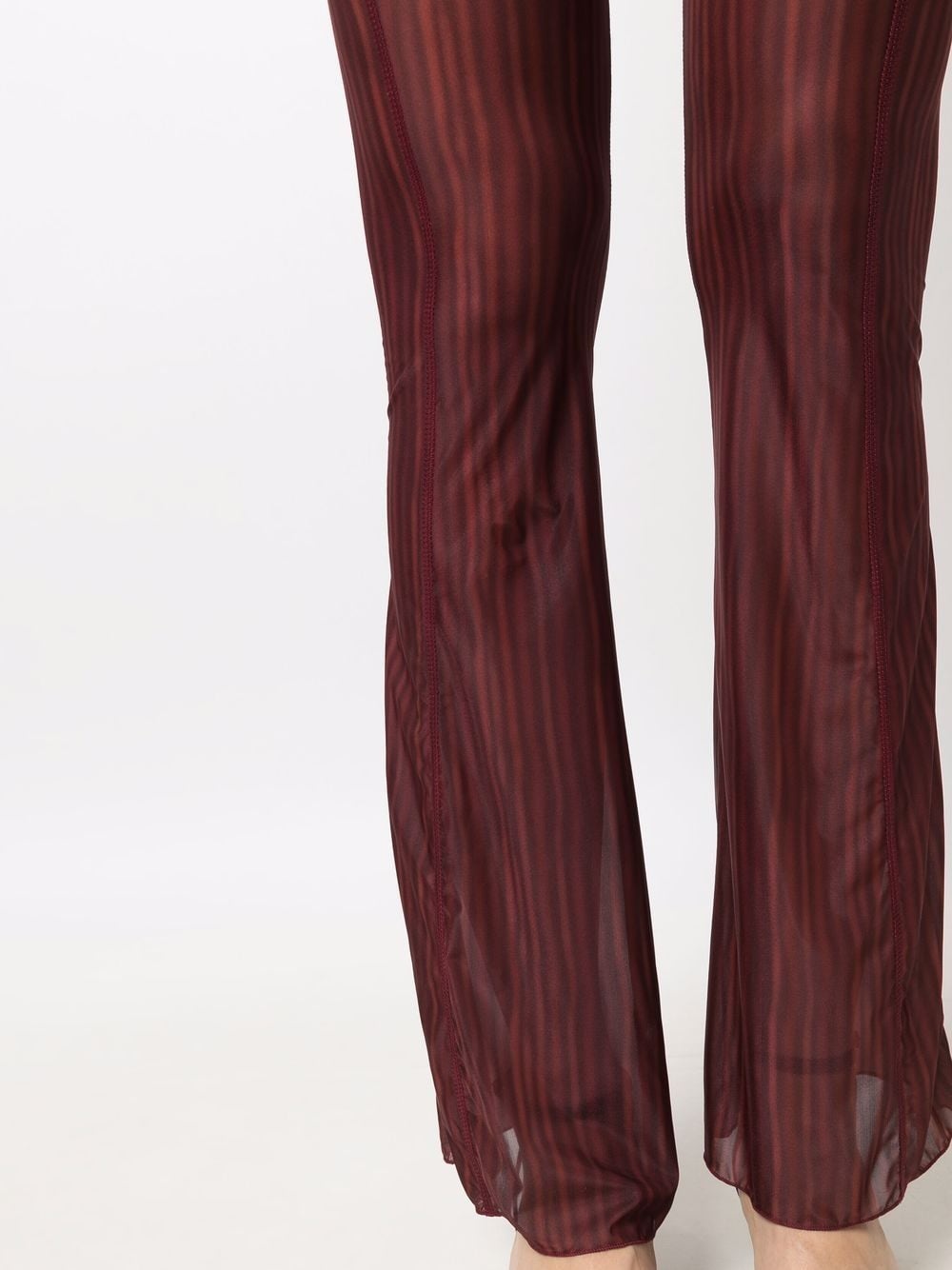 Apartment striped flared trousers - 5