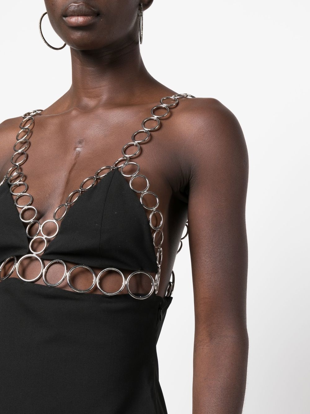 chain-link mini dress - 5