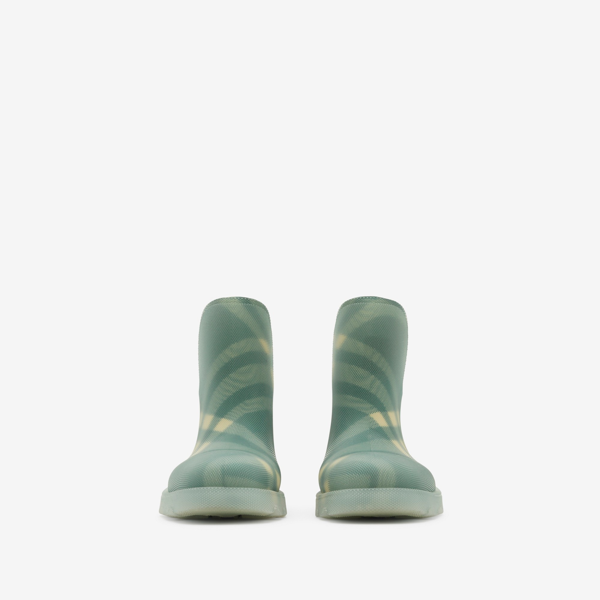 Check Rubber Marsh Low Boots - 3