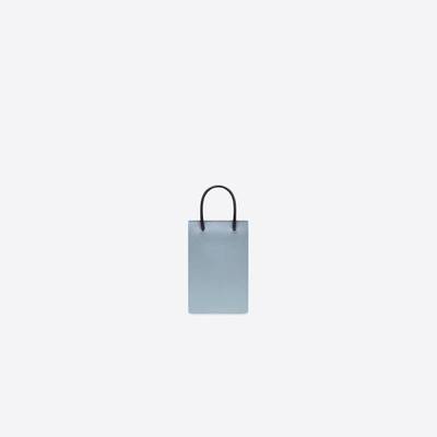 BALENCIAGA Women's Mini Shopping Bag in Blue outlook