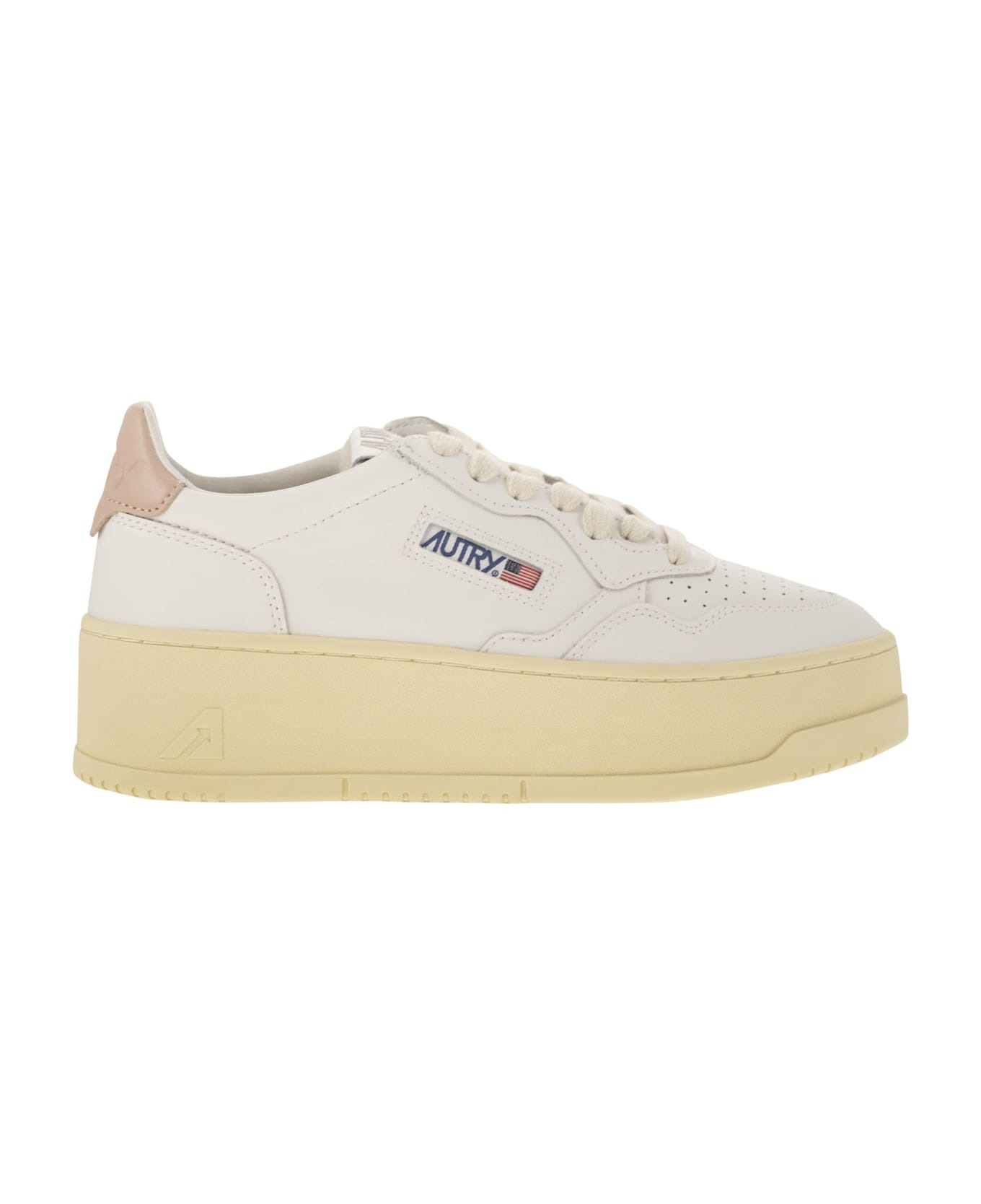 Medalist Platform - Leather Trainers - 1