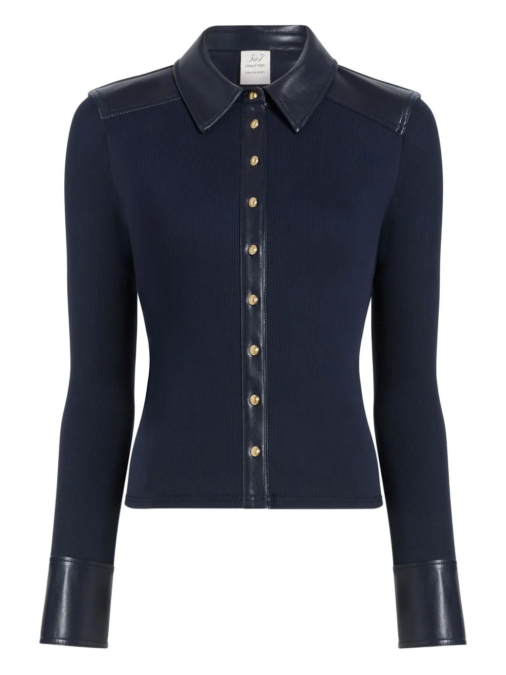 Magali collared buttoned top - 1