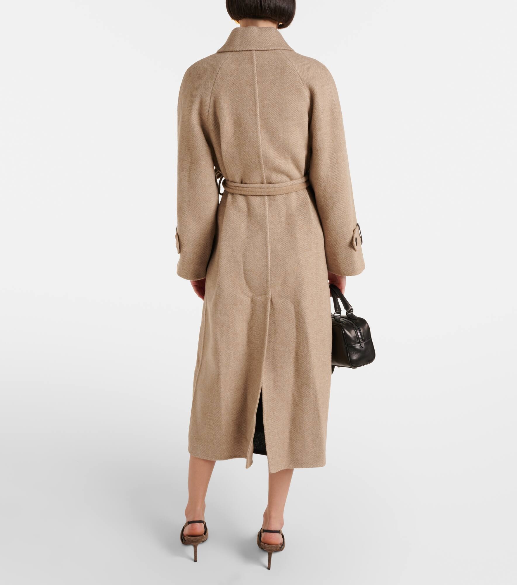 Wool and cashmere overcoat - 3