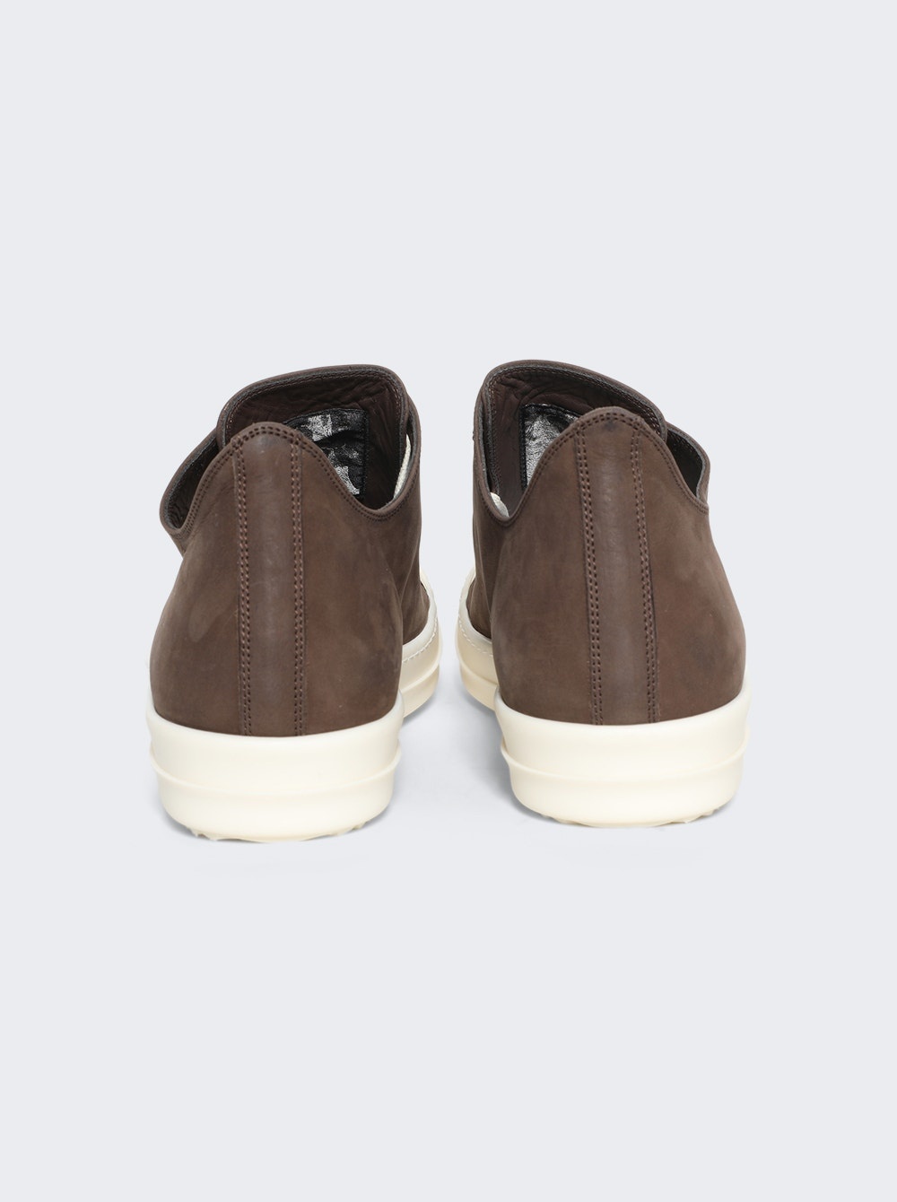 Scarpe In Pelle Low Sneakers Saddle And Milk - 4