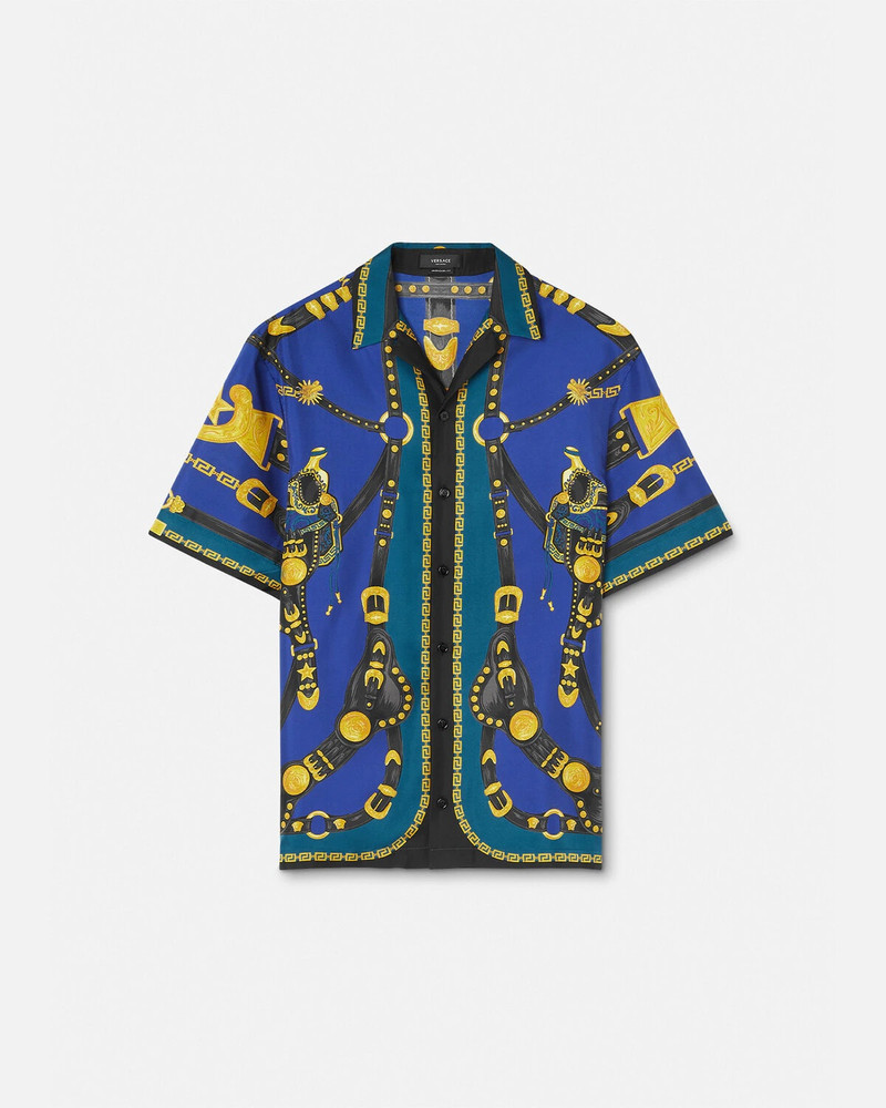 Medusa Saddle Silk Shirt 1