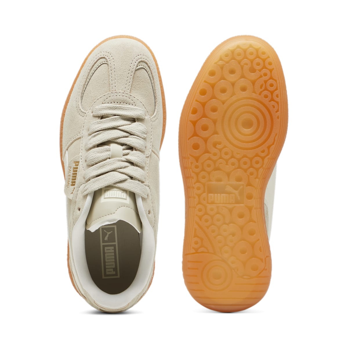 (WMNS) Puma Palermo Moda Xtra Gum 'Desert Dust Gold' 400323-04 - 4