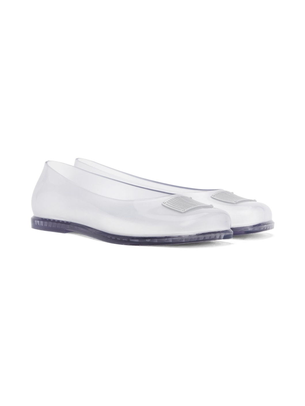 Transparent Melissa Edition Ruby Ballerina Flats - 4