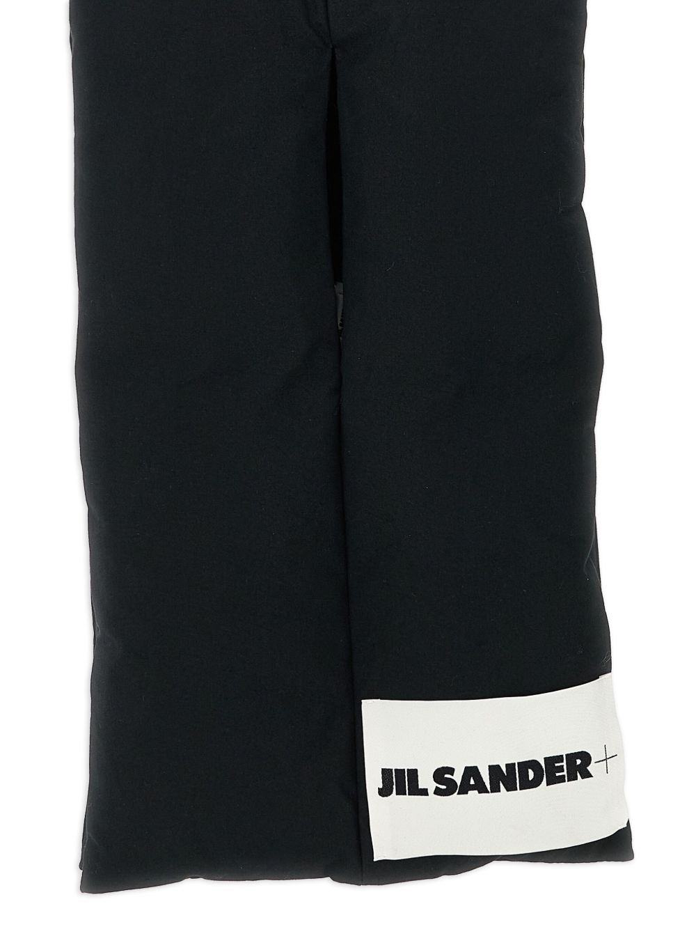 padded logo-patch scarf - 2