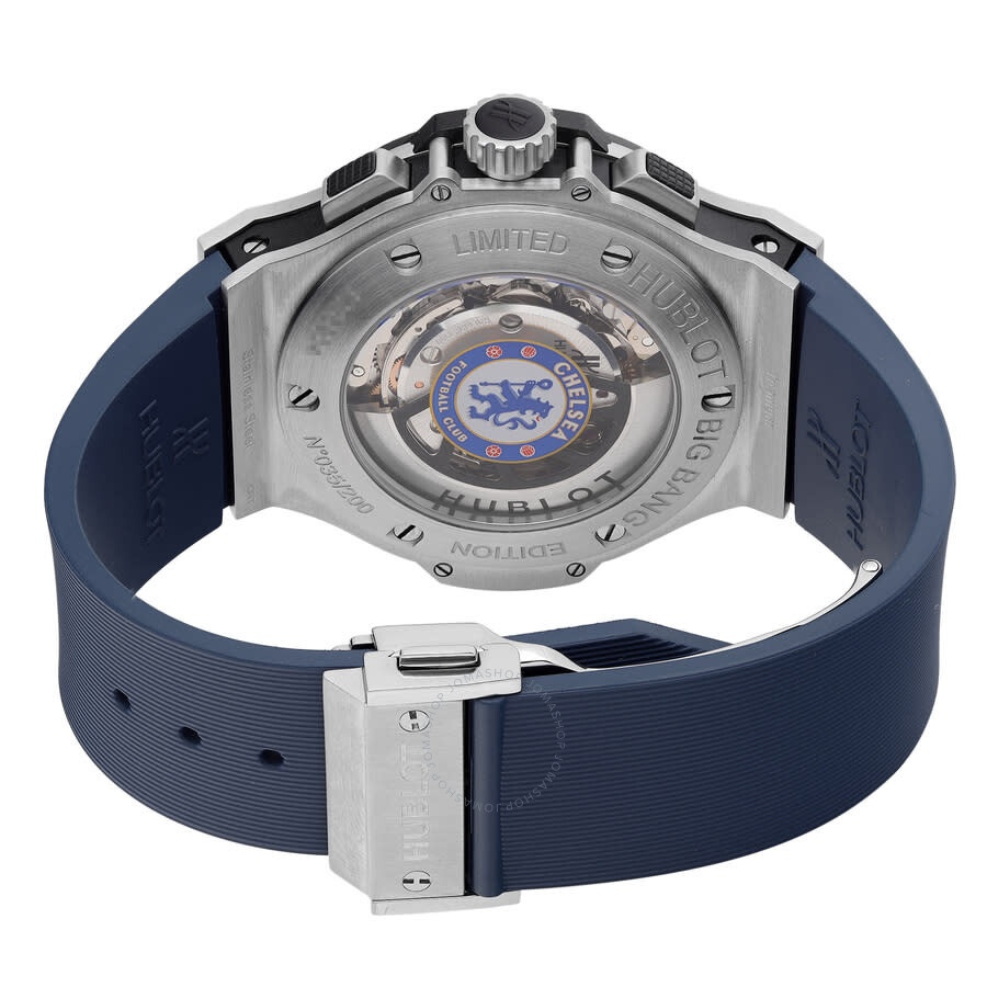 Pre-owned Hublot Big Bang Chronograph Blue Dial Men's Watch 301.SY.7129.LR.CFC17 - 5