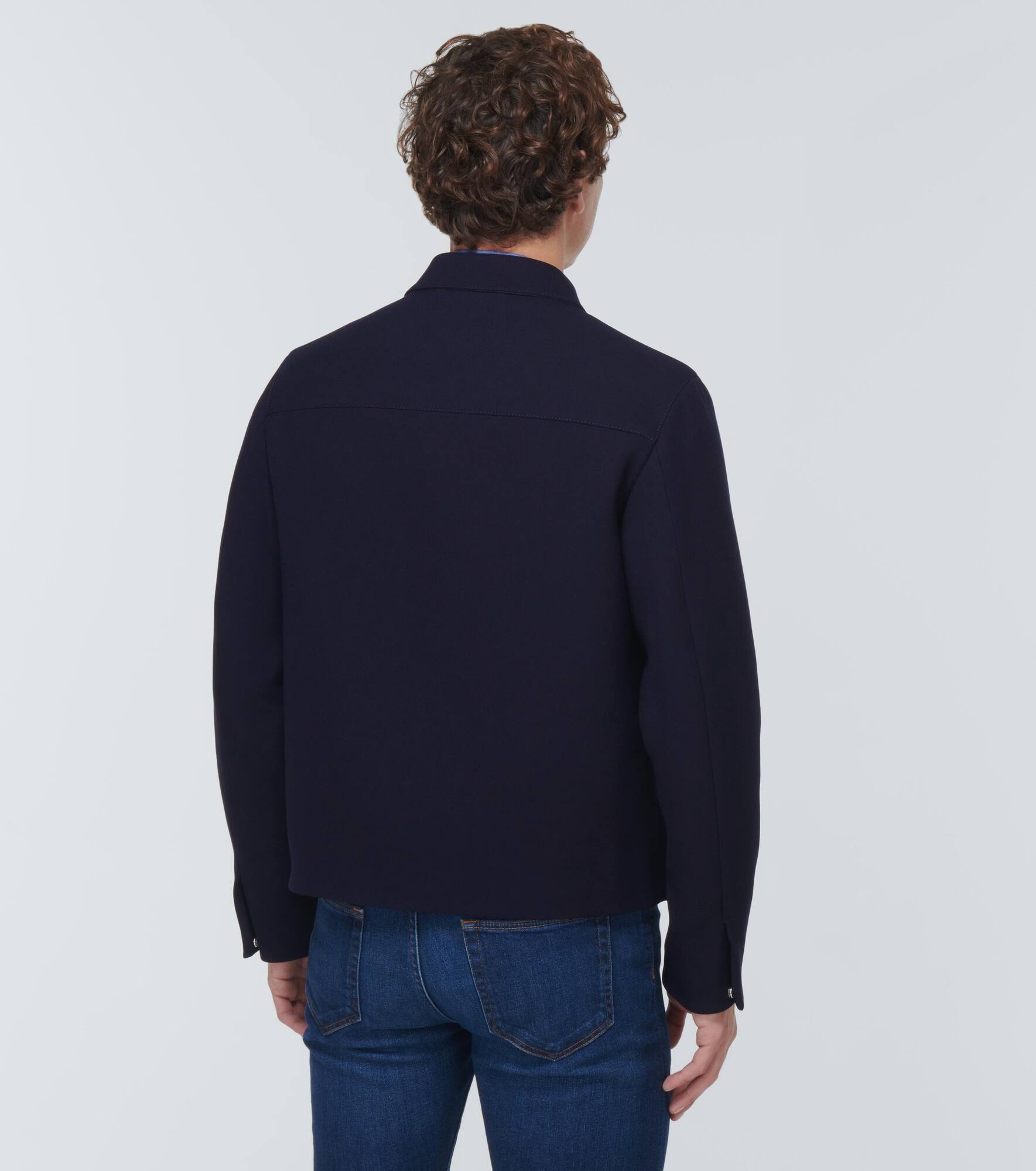 Maurin wool blouson jacket - 4