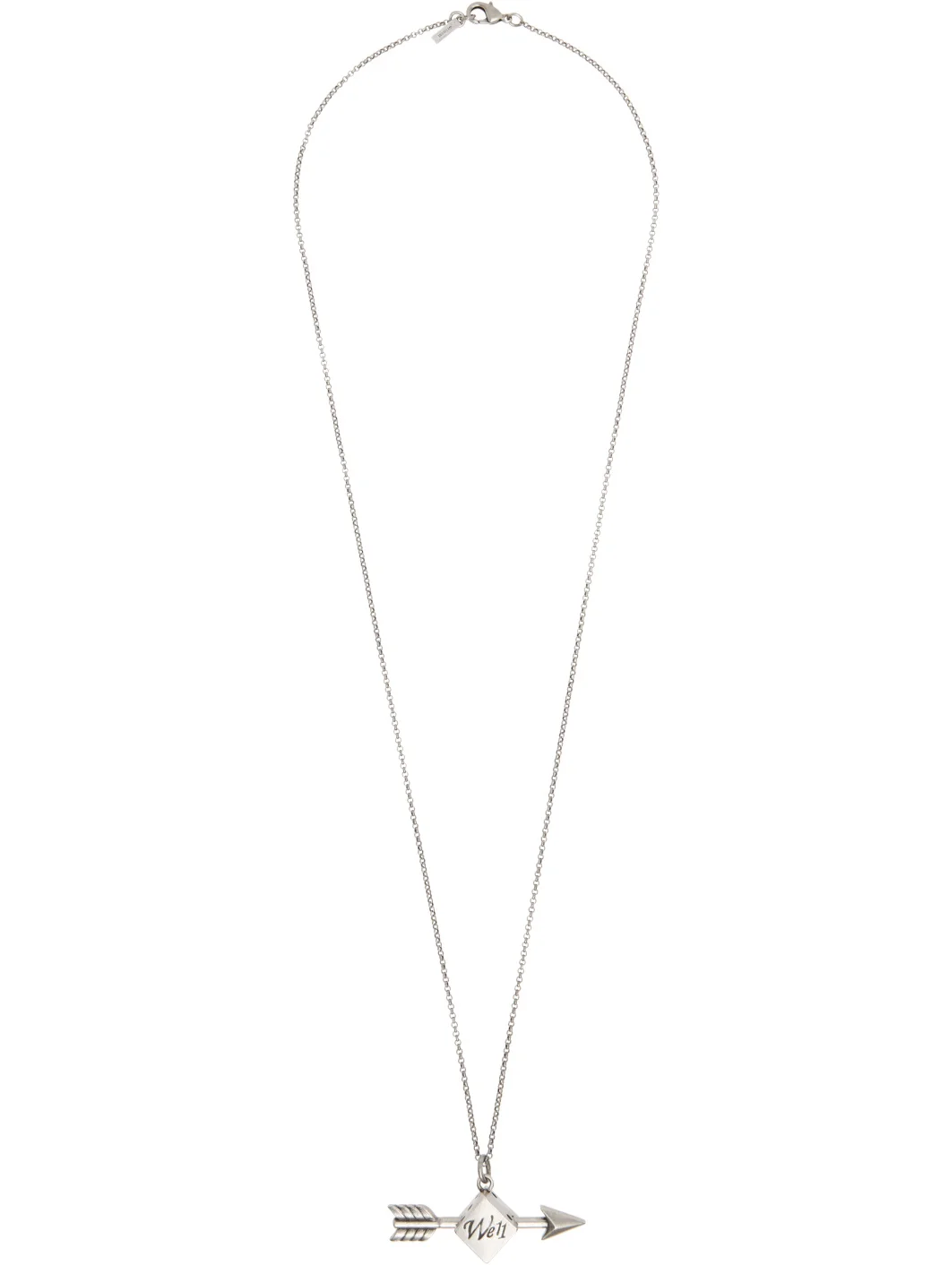 Dice-Detail Pendant Necklace - 1
