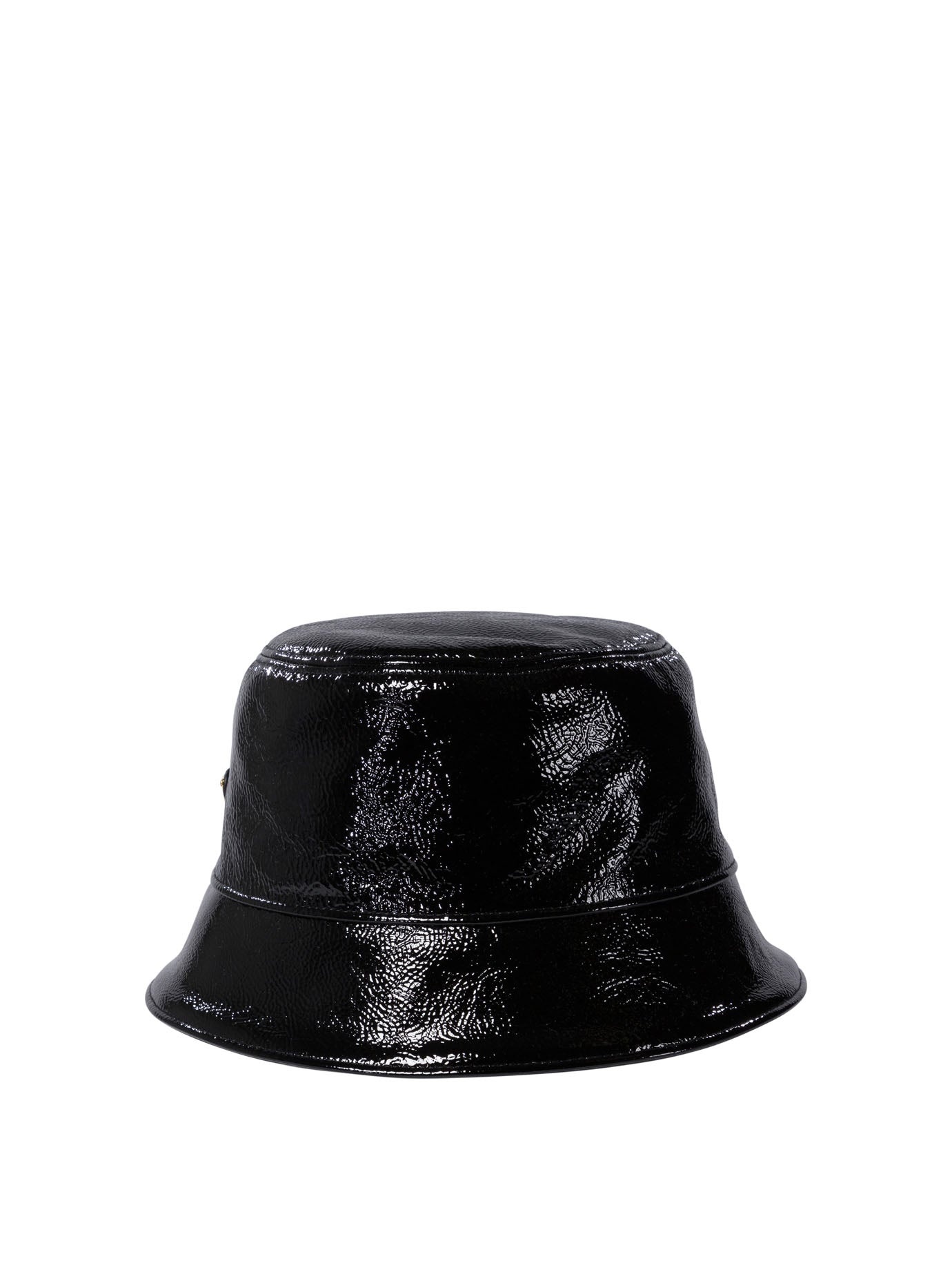 Prada Naplak Patent Leather Bucket Hat - 3