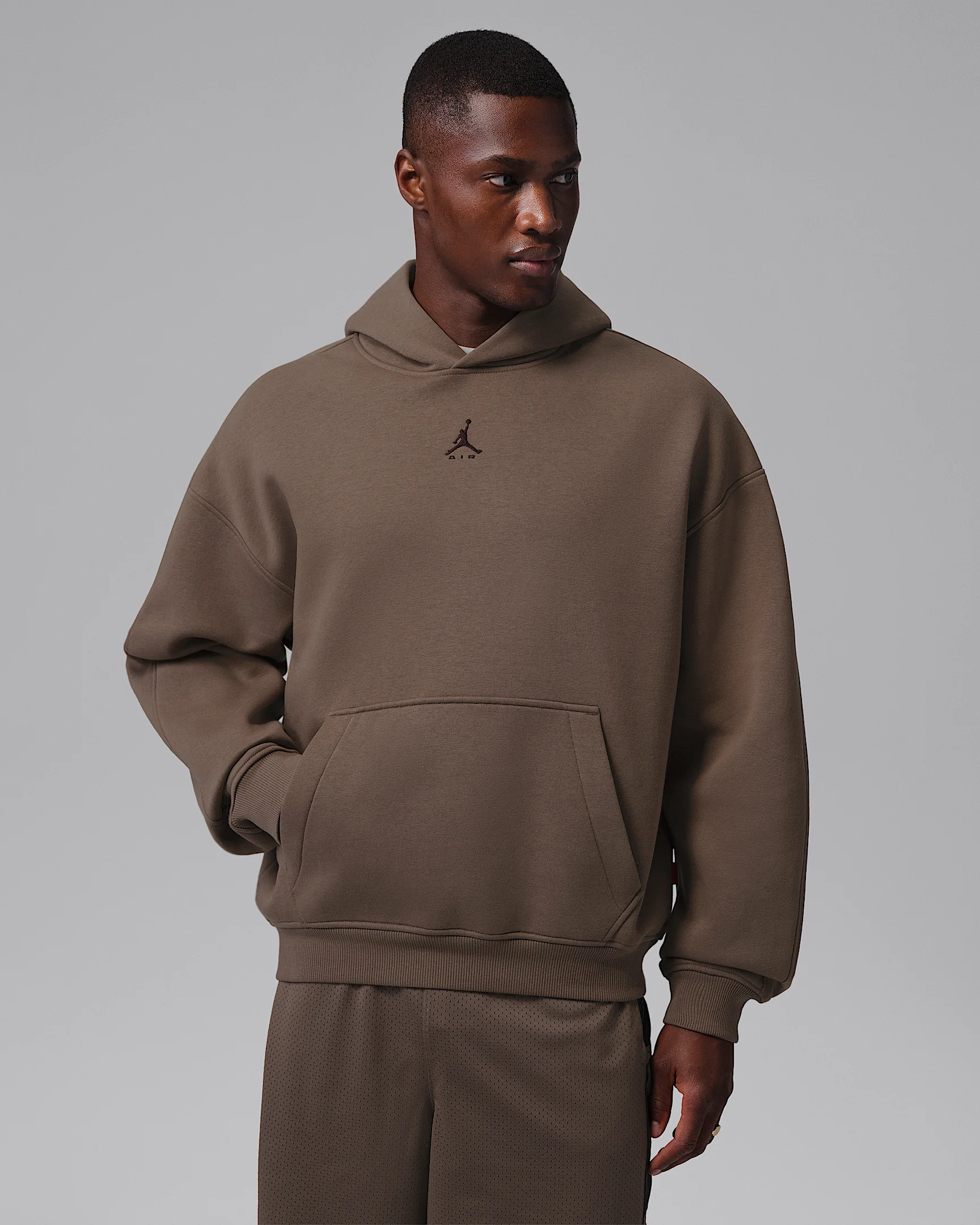 Jordan Brooklyn Men's Oversized Fleece Pullover Hoodie - 1