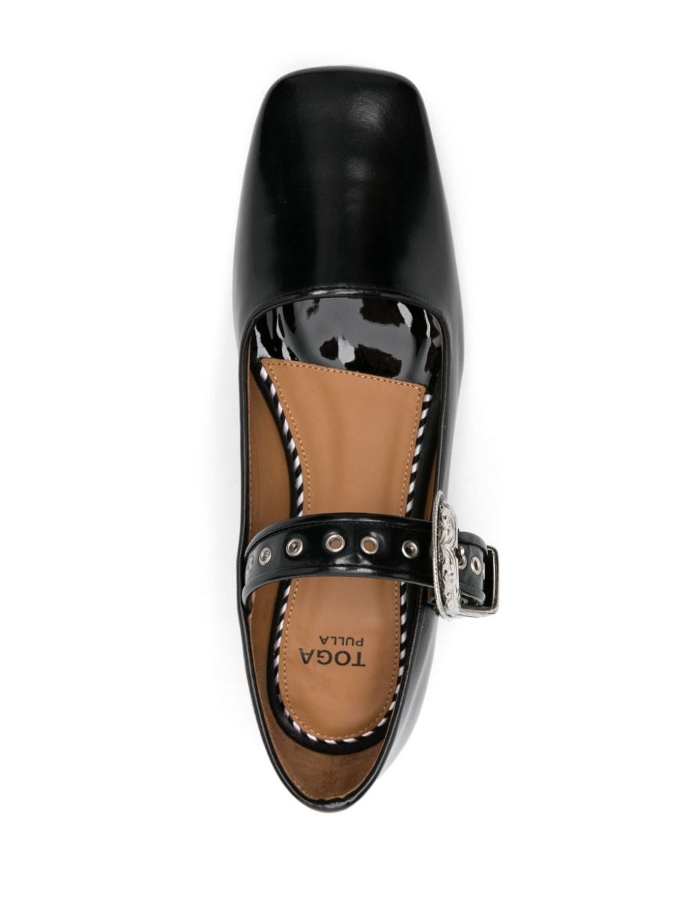 leather ballet flats - 4