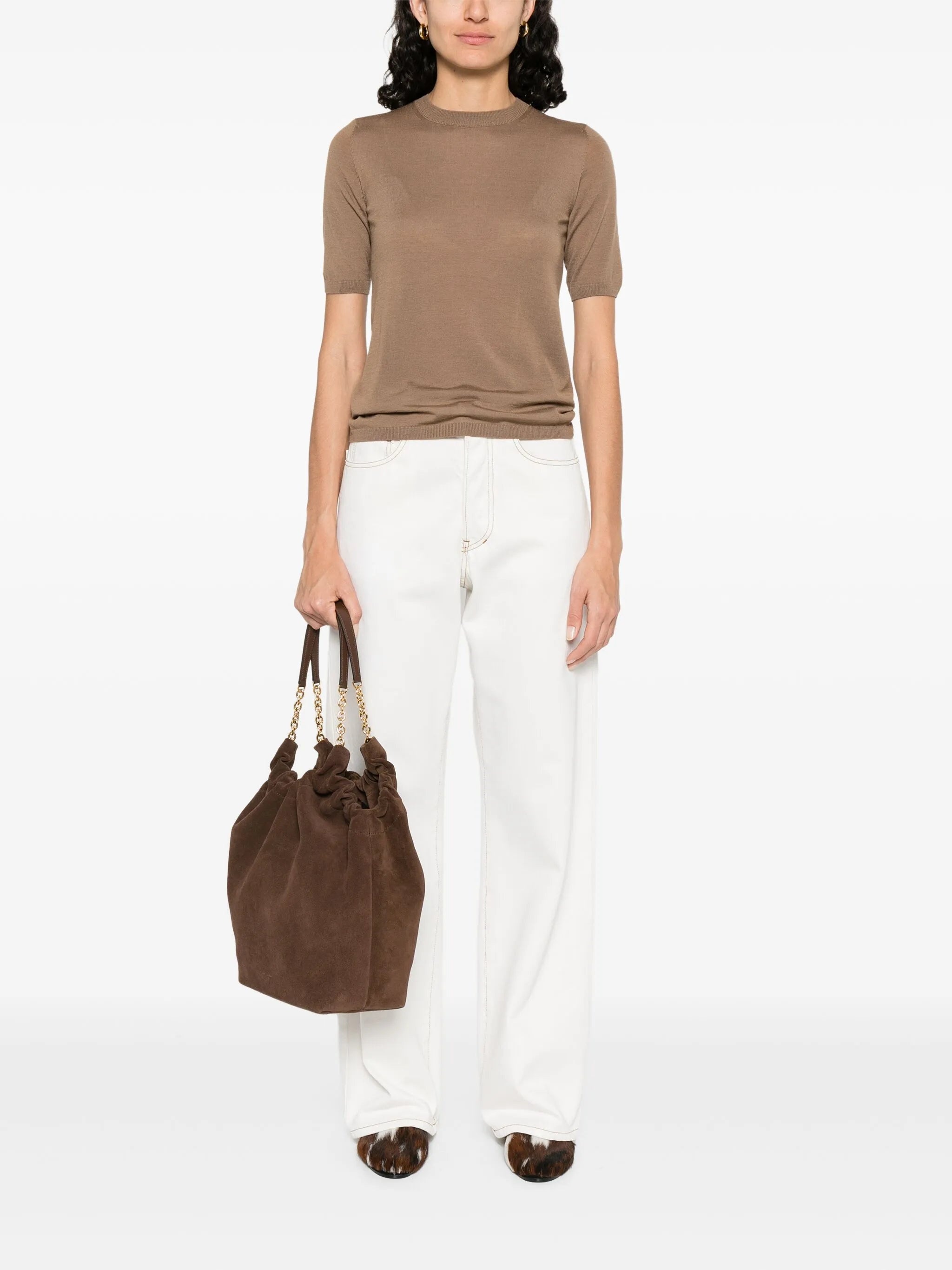 Virgin Wool T-shirt - 5