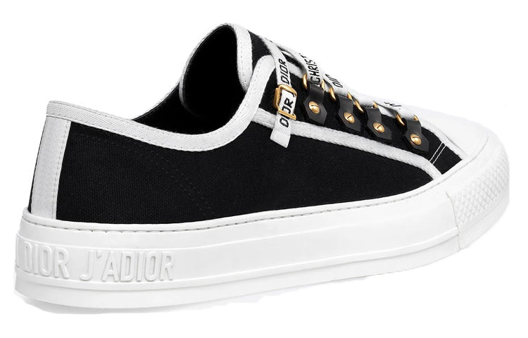 (WMNS) Dior Walk'N'Dior Low Top 'Black Canvas' KCK177CVA_S12X - 5