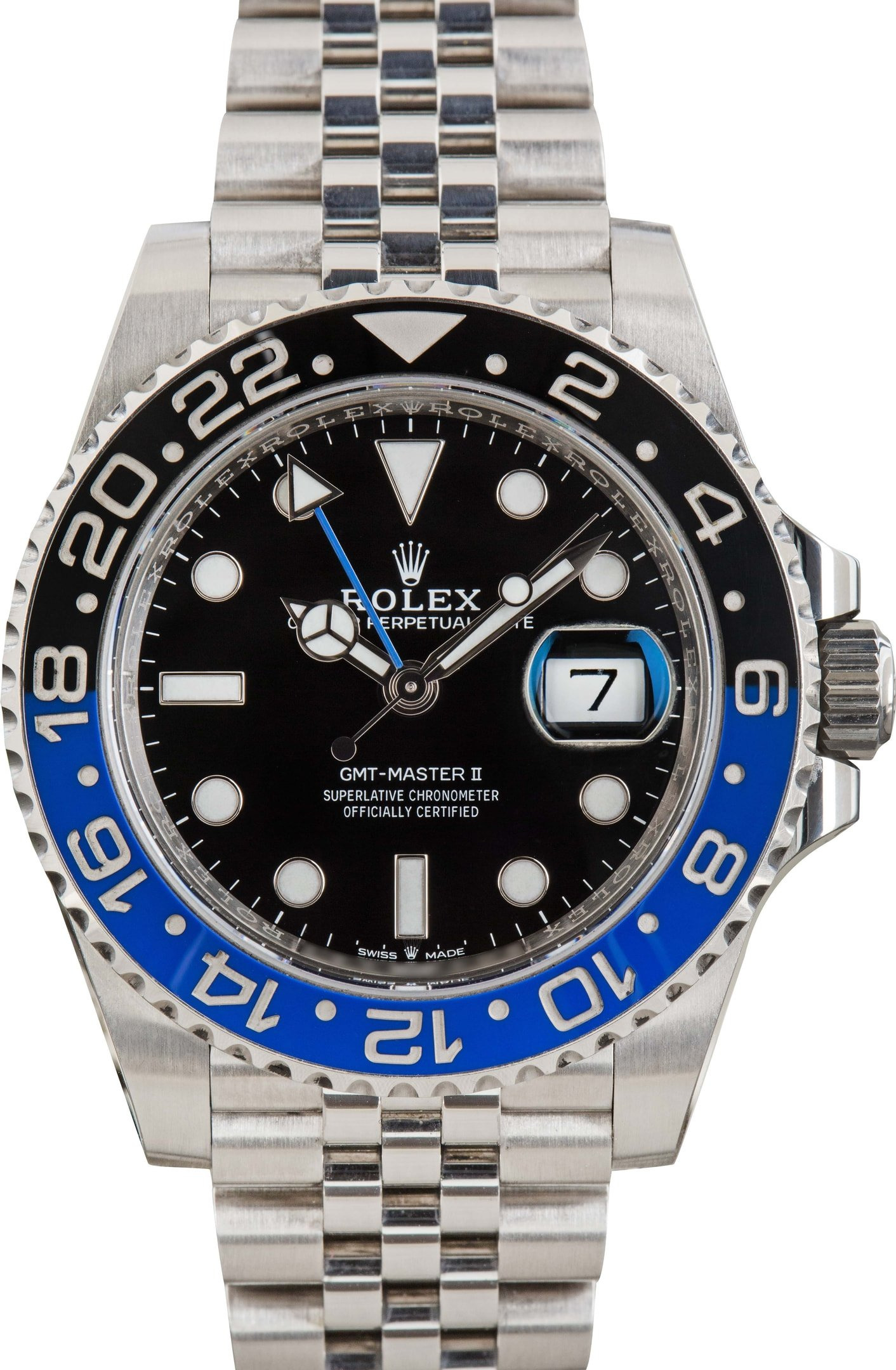 Rolex GMT-Master II Ref 126710 Stainless Steel Batgirl - 1