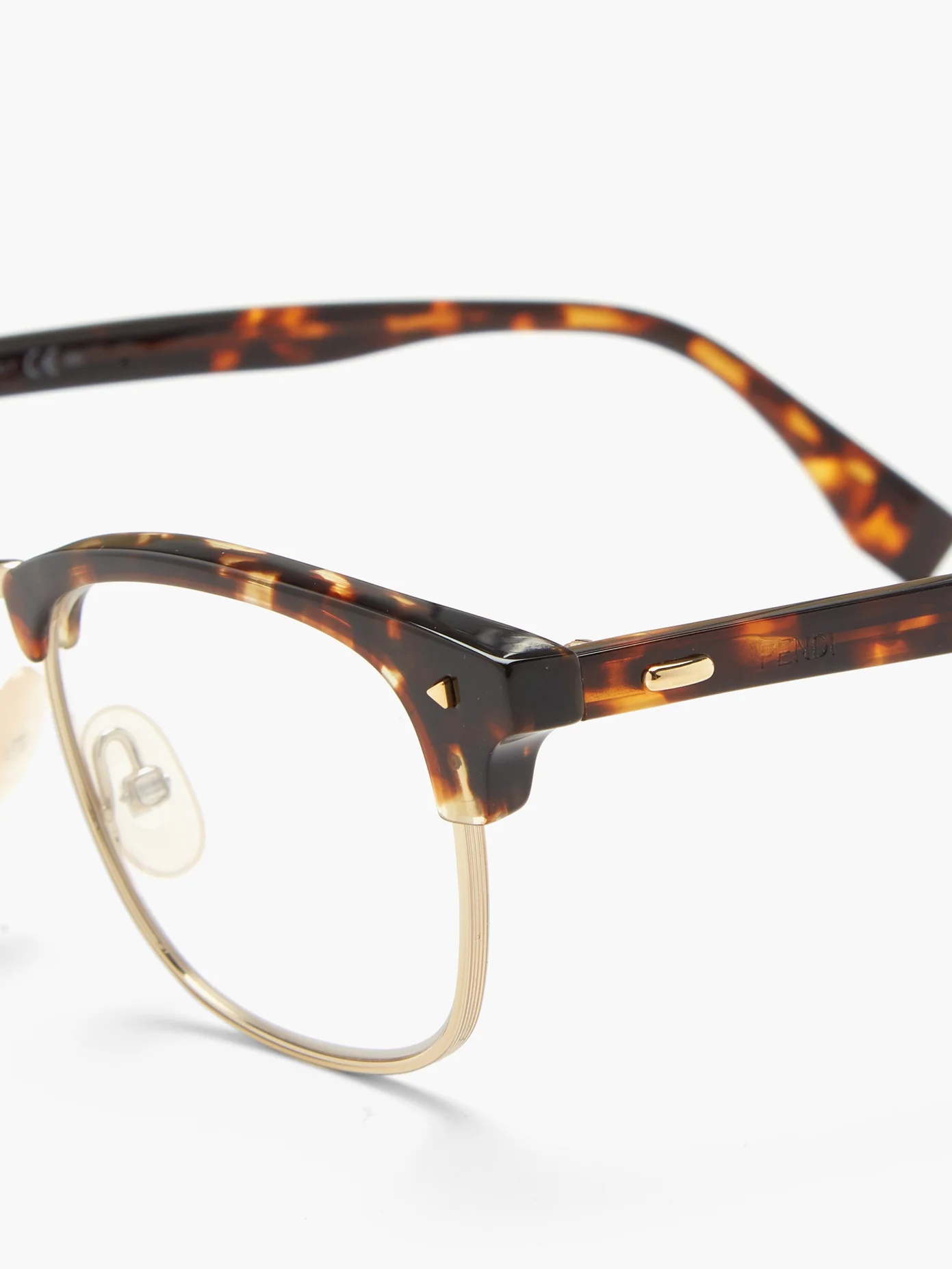 D-frame acetate and metal glasses - 2